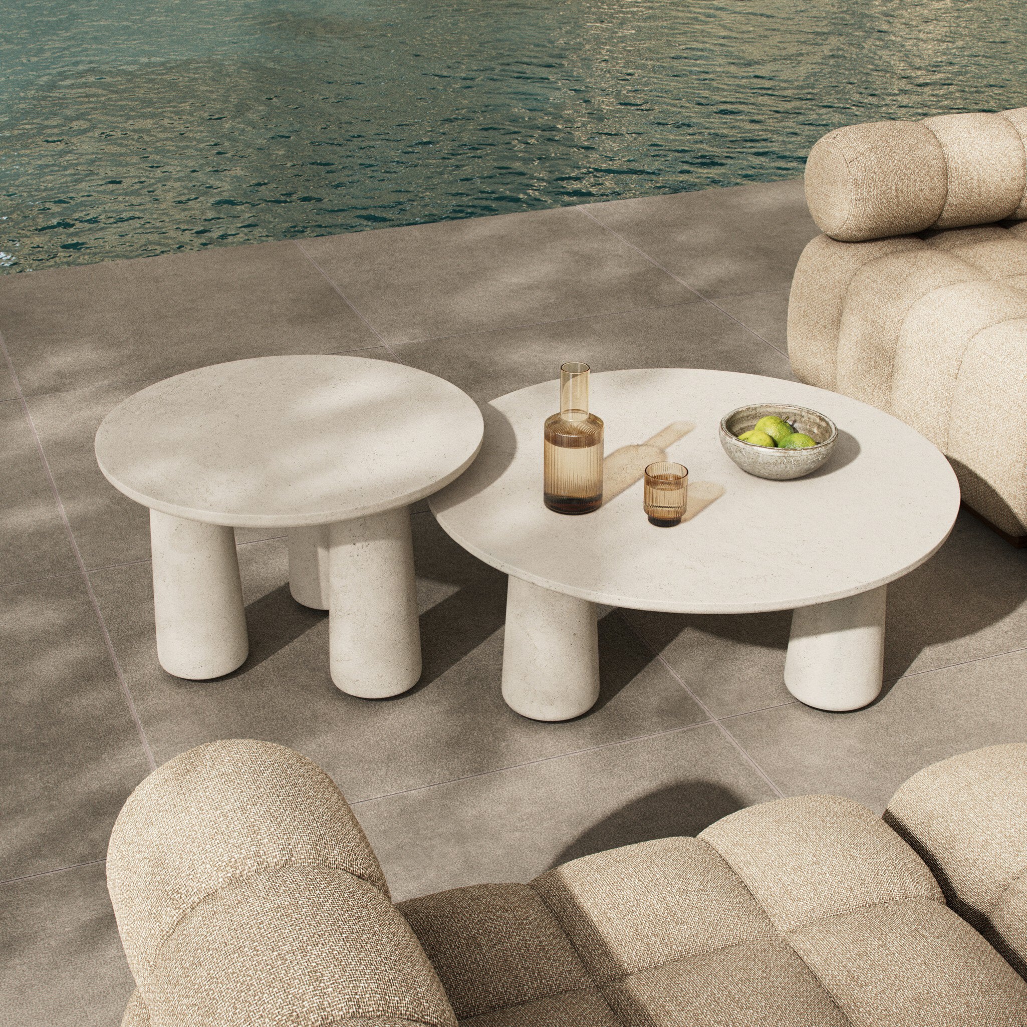 Perrin Outdoor Nesting Coffee Table