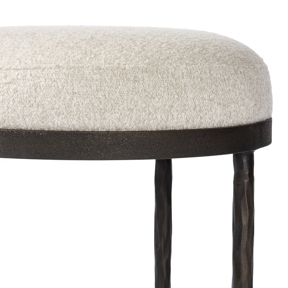 Korina Accent Stool - StyleMeGHD - Ottomans, Benches + Poufs