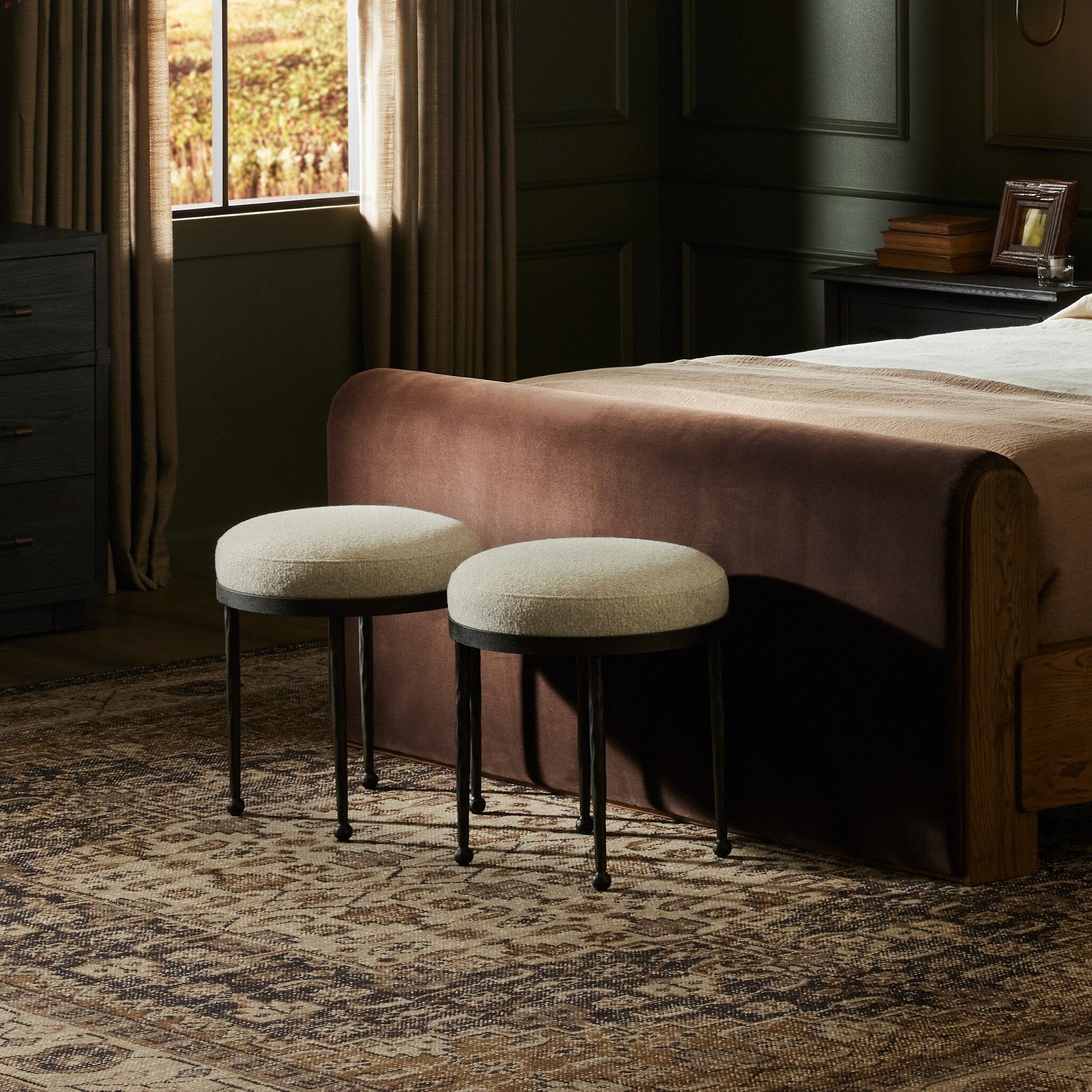Korina Accent Stool