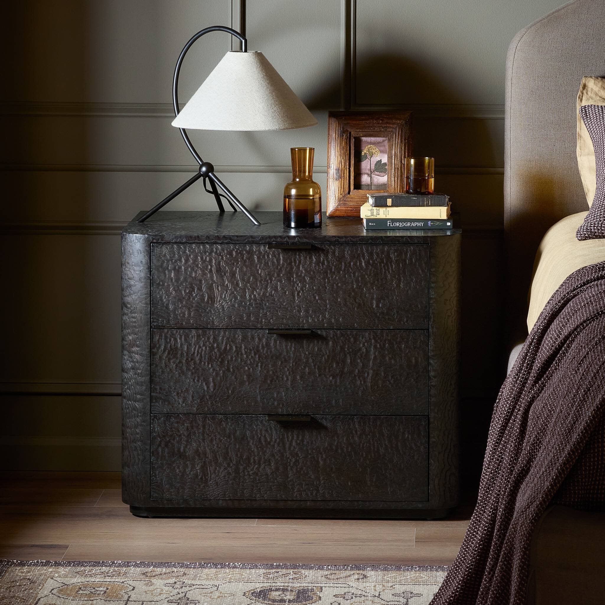 Steven 3 Drawer Nightstand - StyleMeGHD - Nightstands