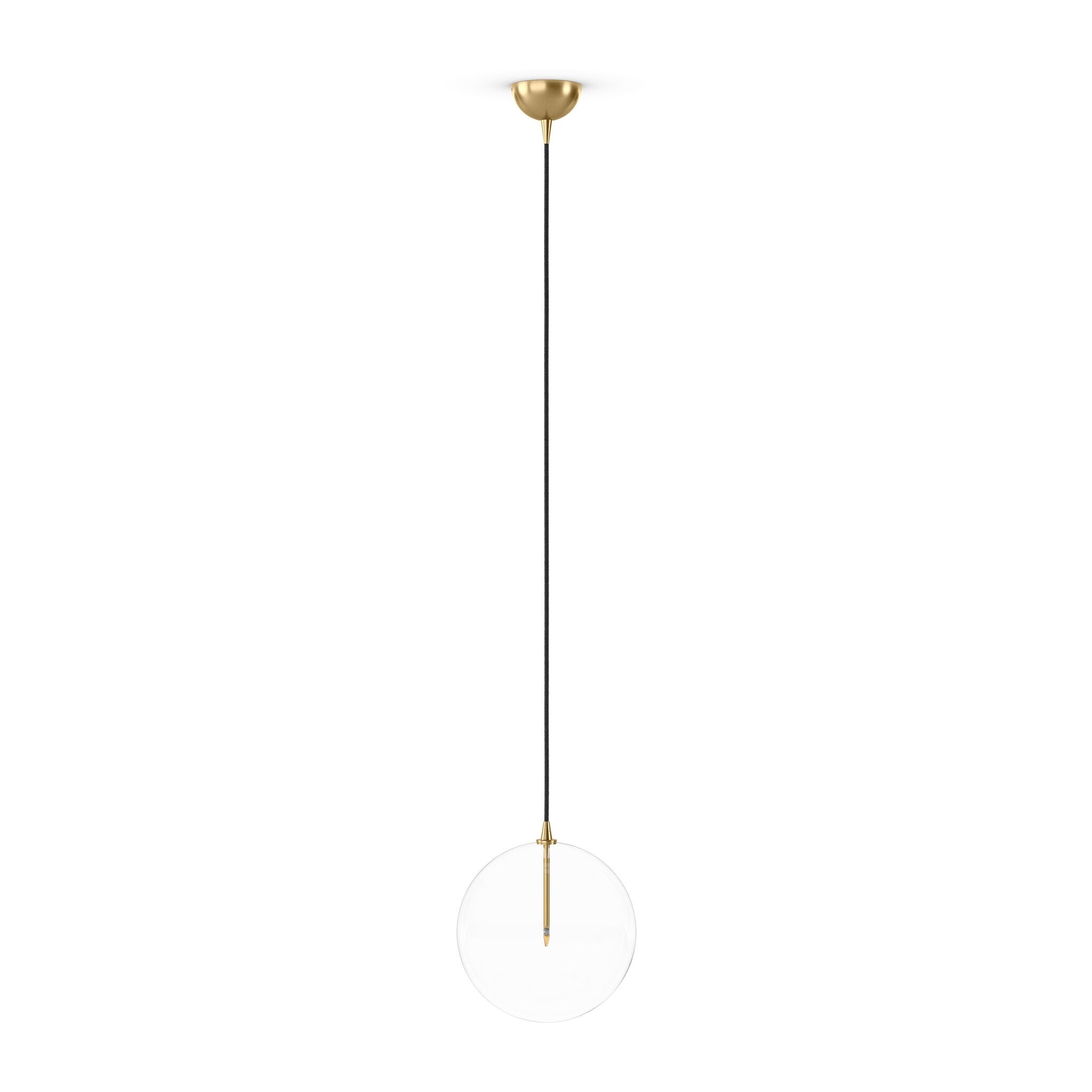 Glorian Clear Glass Pendant