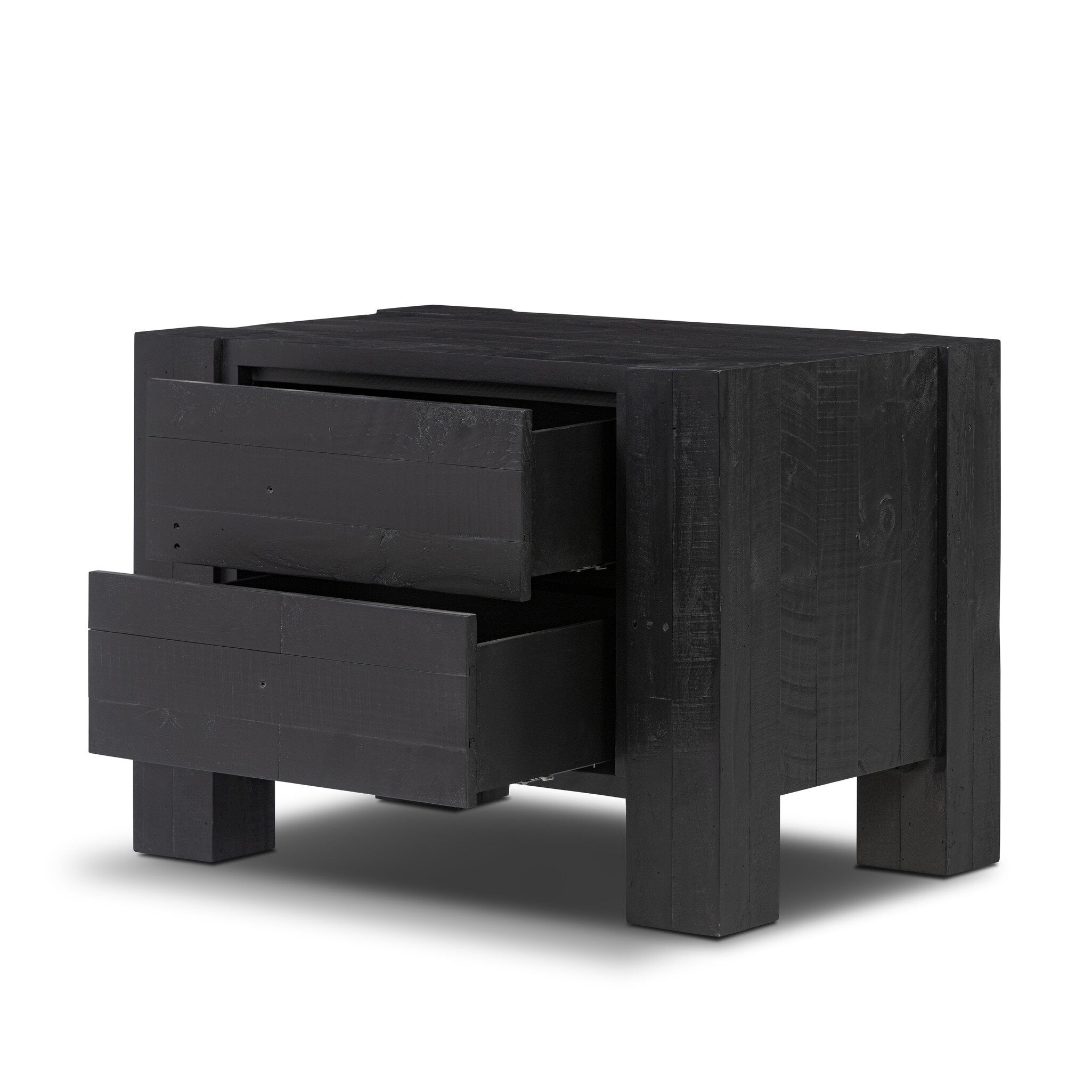 Petra Nightstand AGED BLACK PINE - StyleMeGHD - Nightstands
