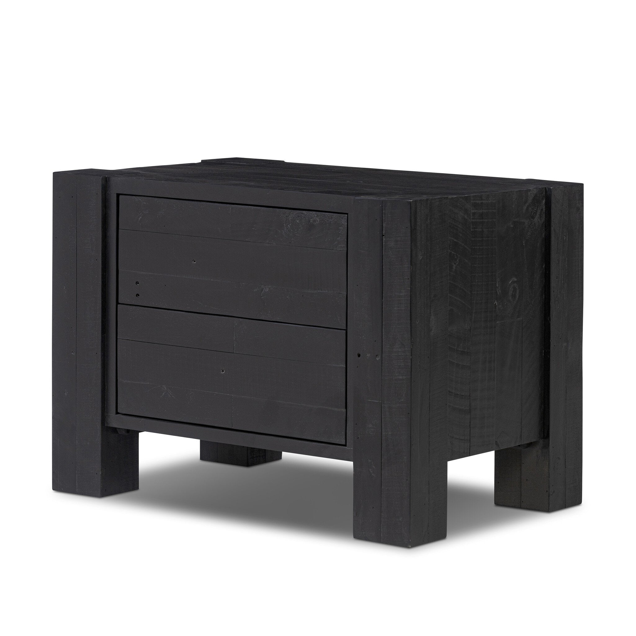 Petra Nightstand AGED BLACK PINE - StyleMeGHD - Nightstands