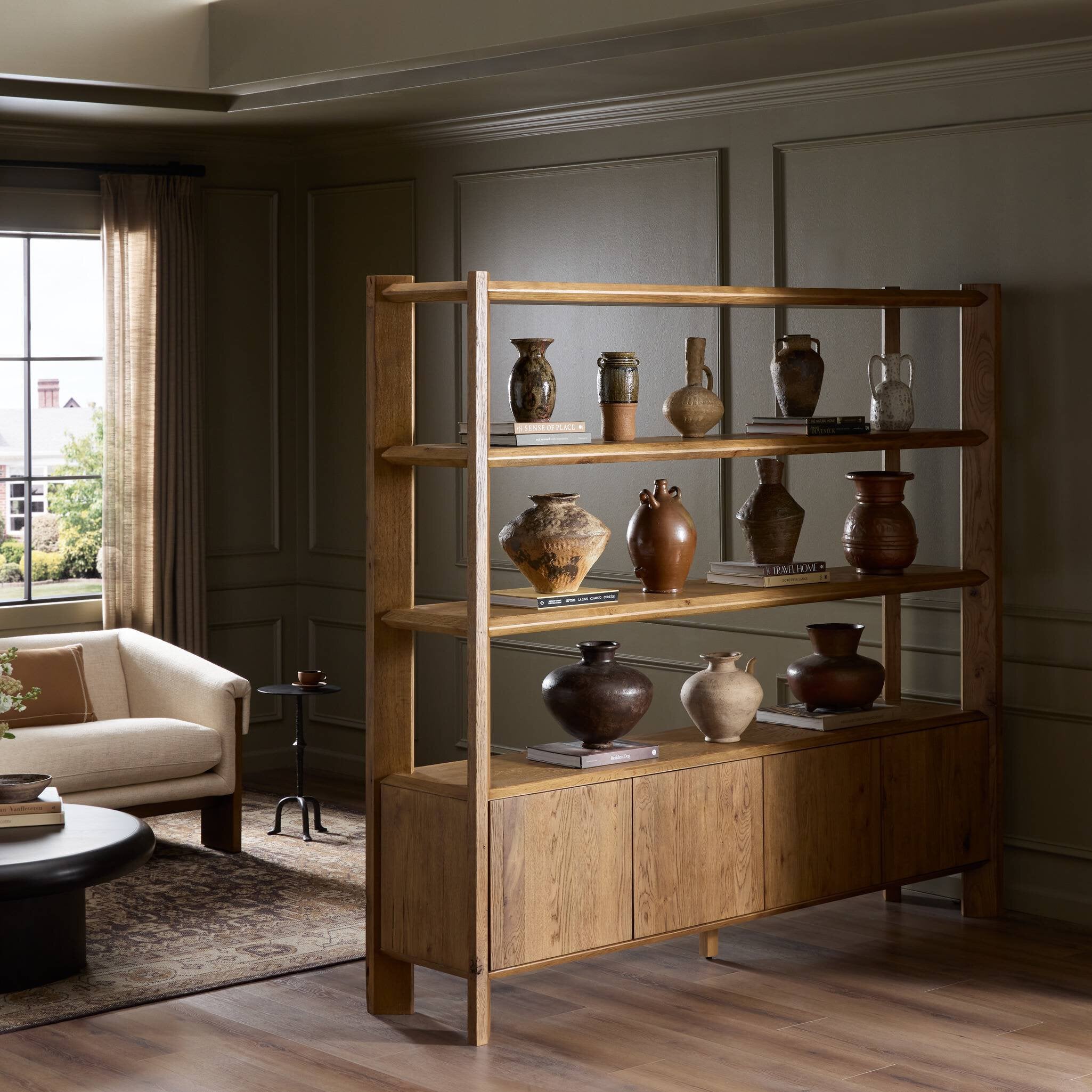 Erwin Wide Bookshelf