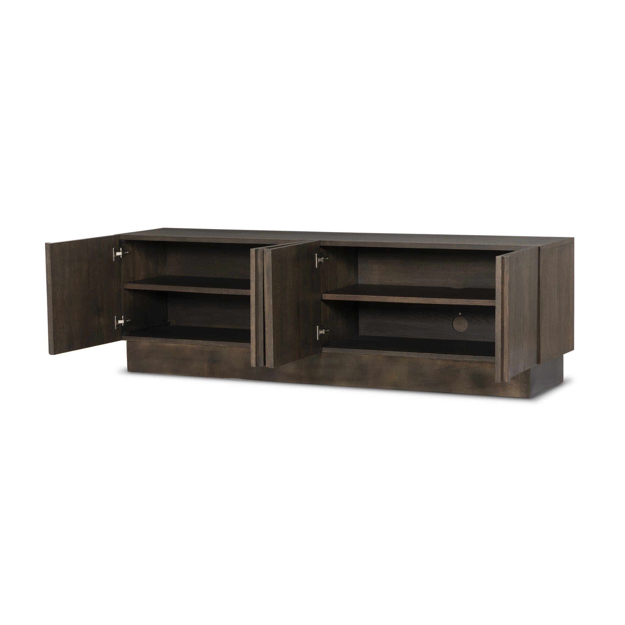 Gustavo Media Console-Consoles + Sideboards-StyleMeGHD