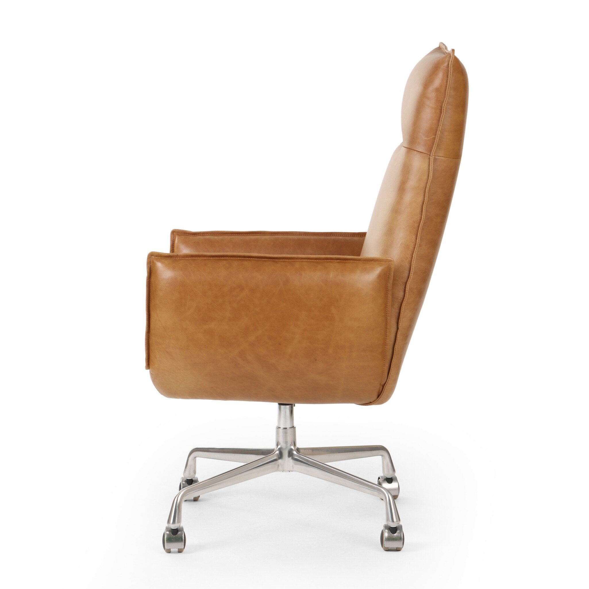 Lennon Desk Chair CHAPS SADDLE - StyleMeGHD - Desk Chairs