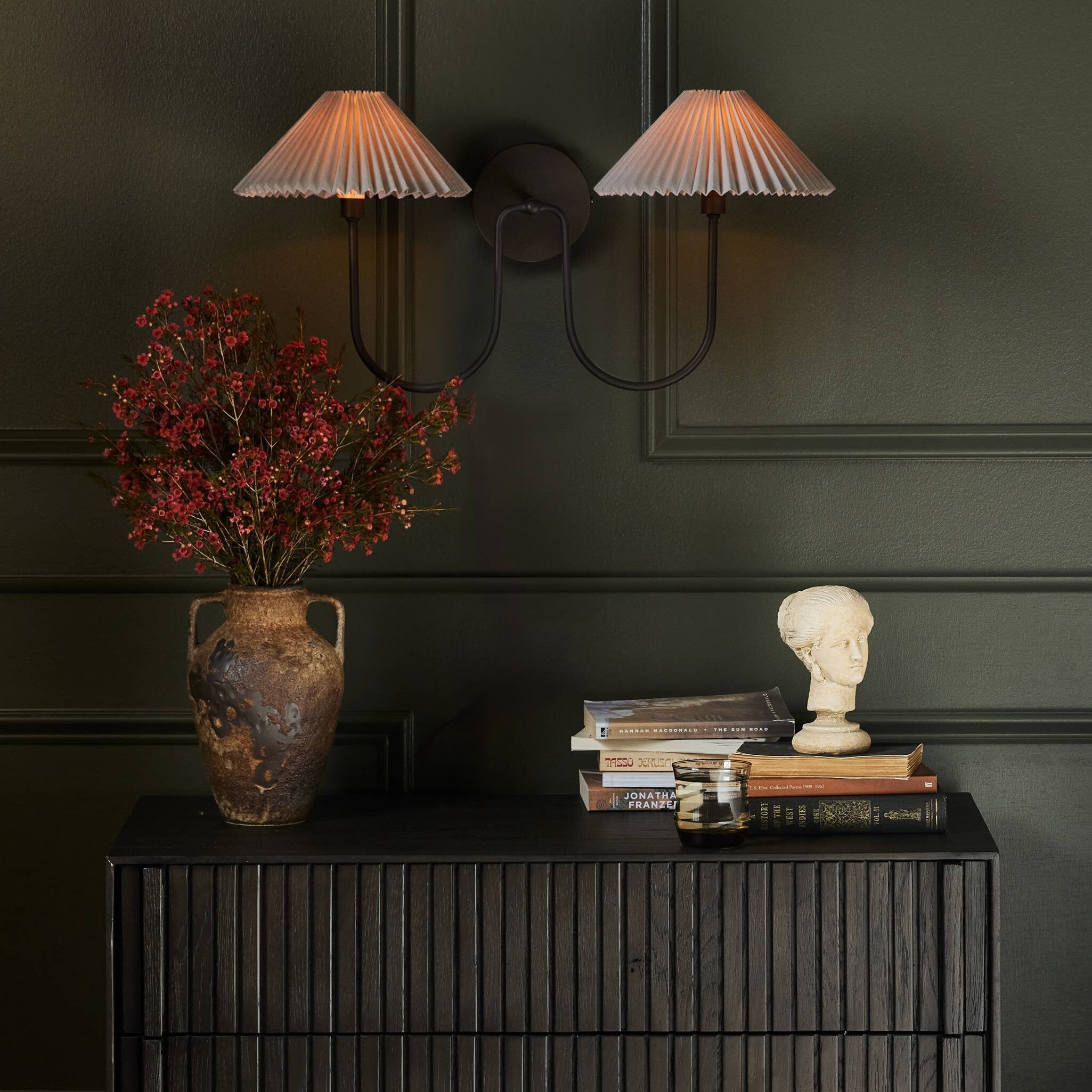 Rosa Double Sconce