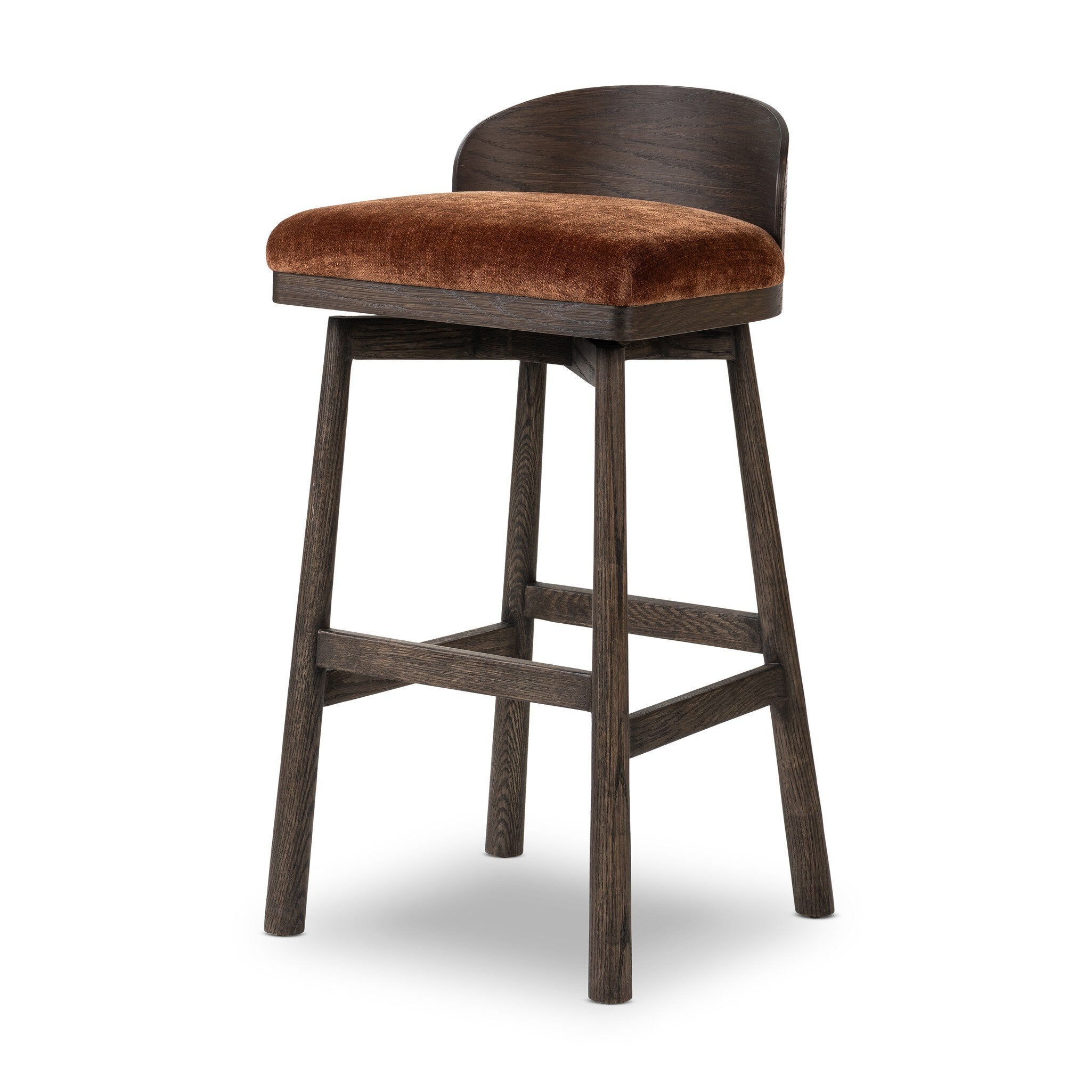 Cora Swivel Bar + Counter Stool