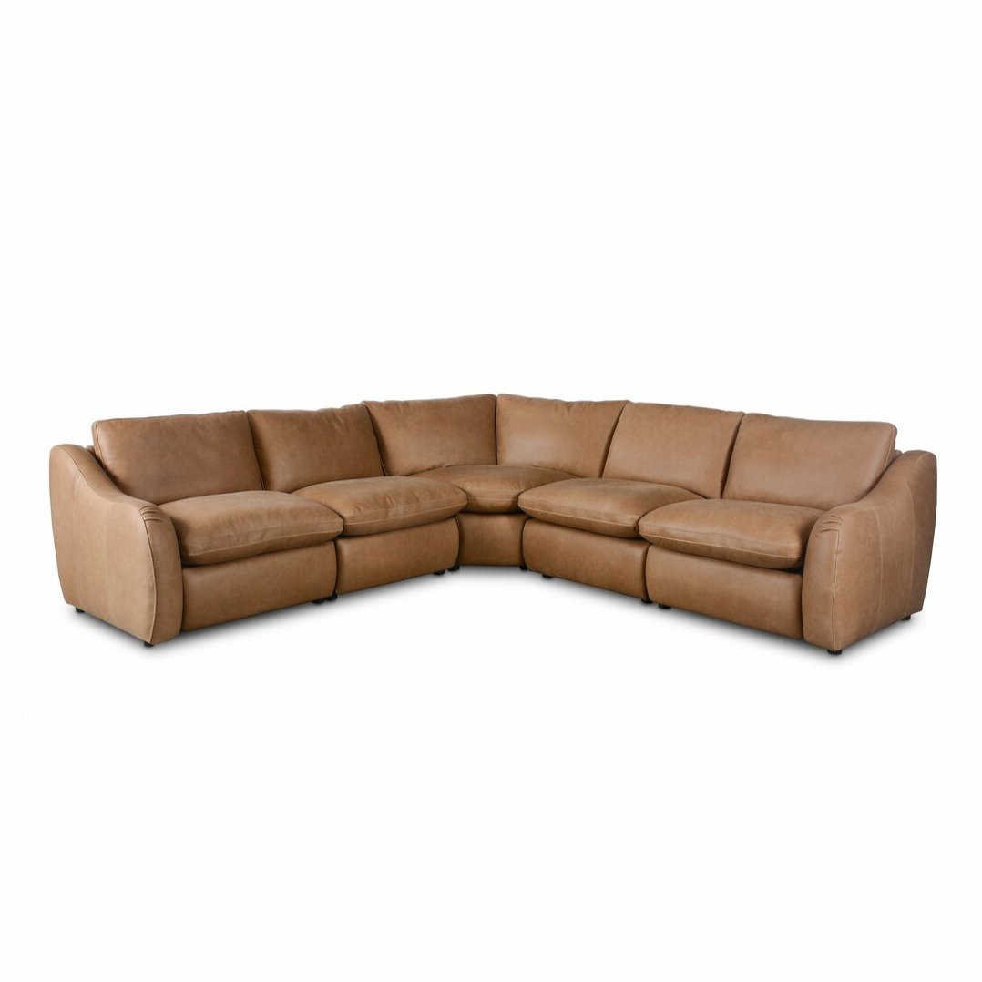 Nixon Power Recliner 5-Piece Sectional