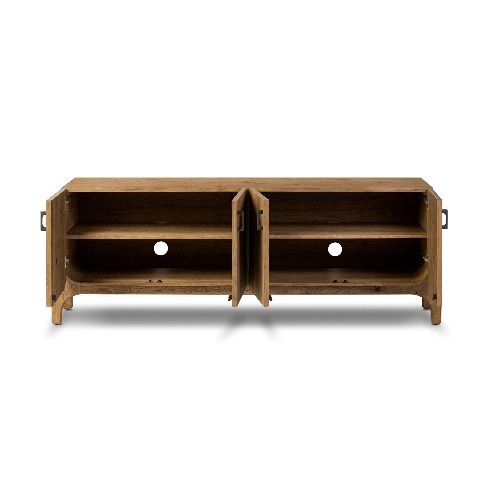 Briella Media Console-Consoles + Sideboards-StyleMeGHD