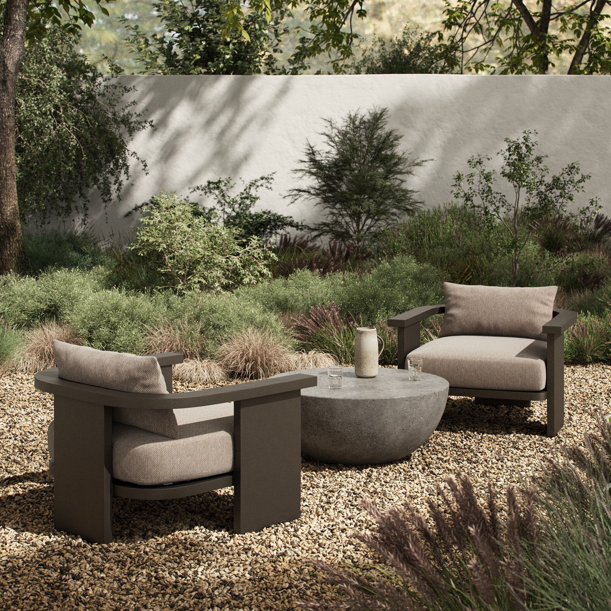 Theo Outdoor Metal Chair