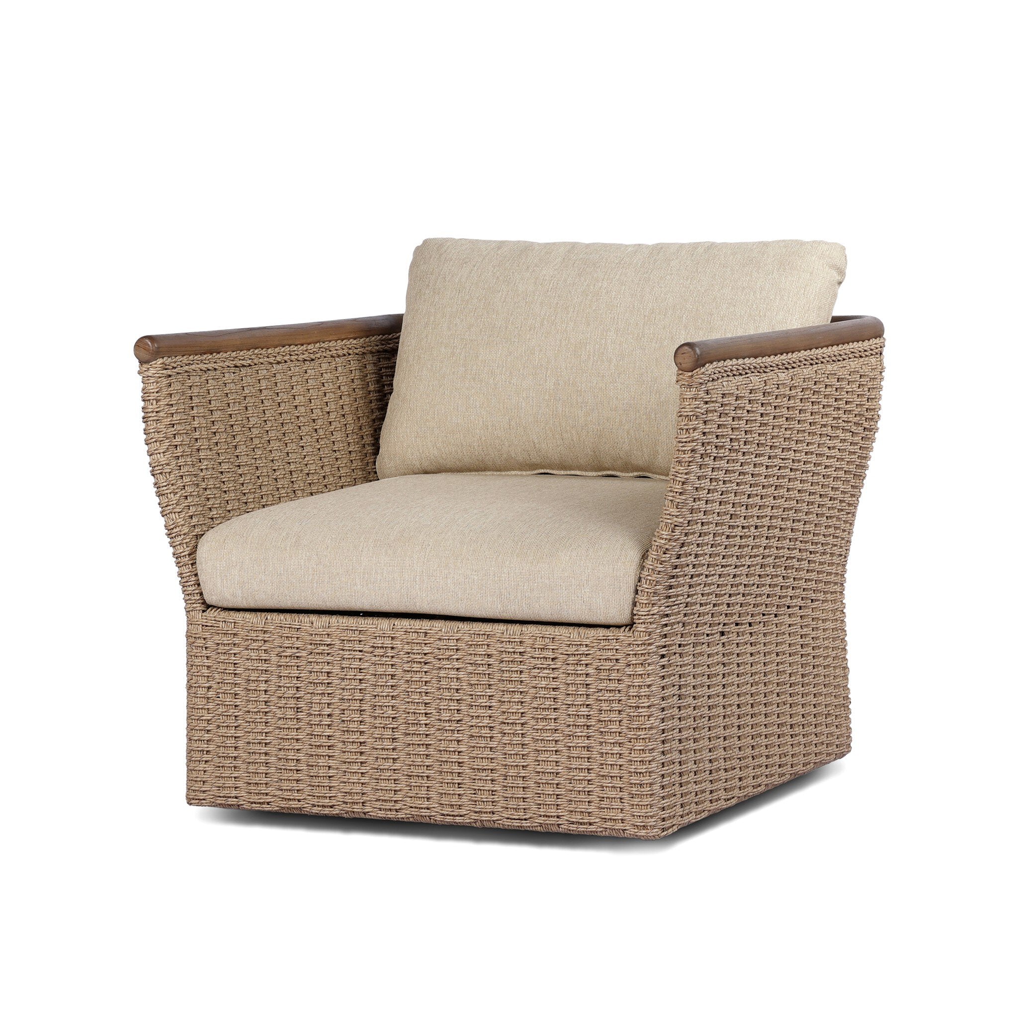 Almira Outdoor Swivel Chair