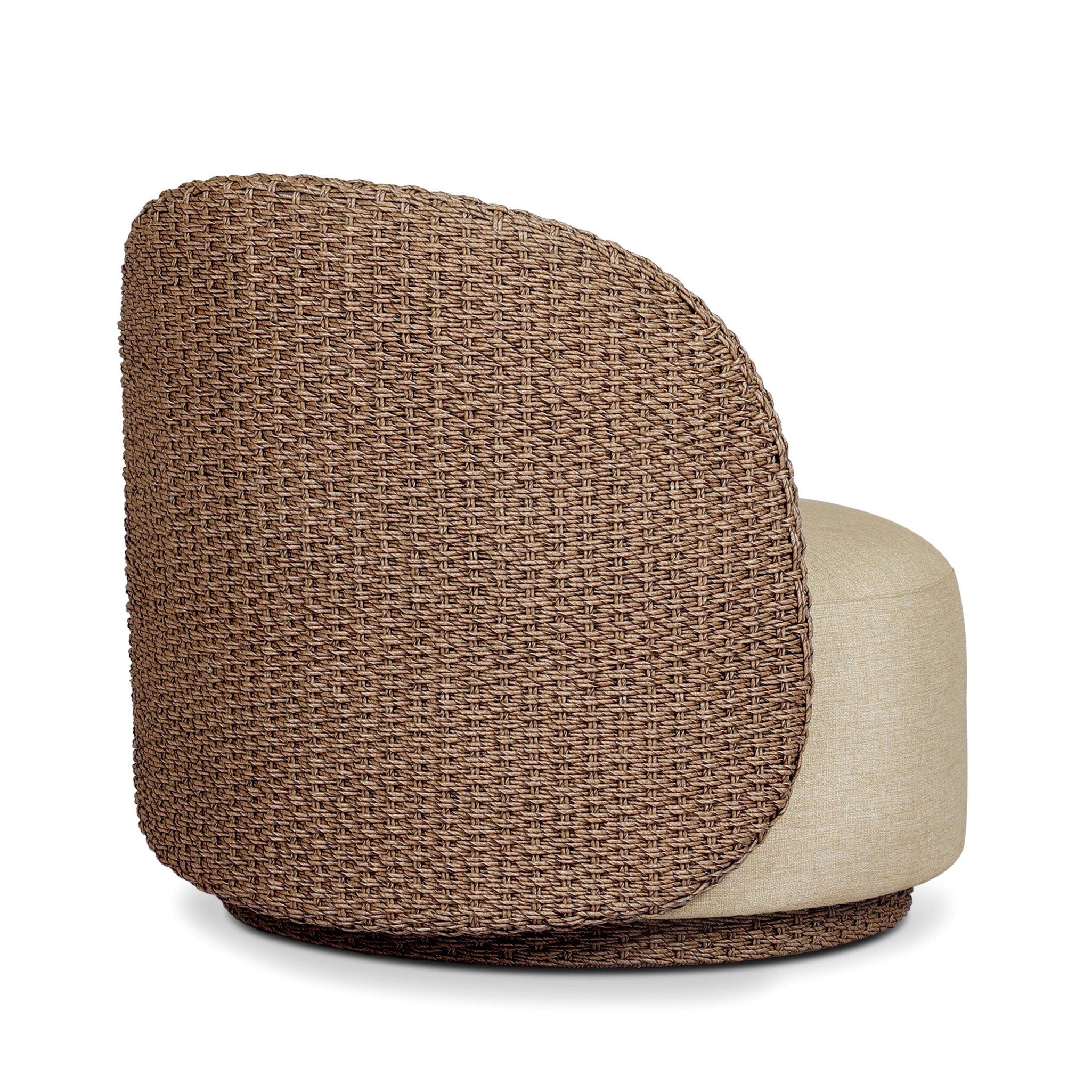 Quinn Outdoor Swivel Chair