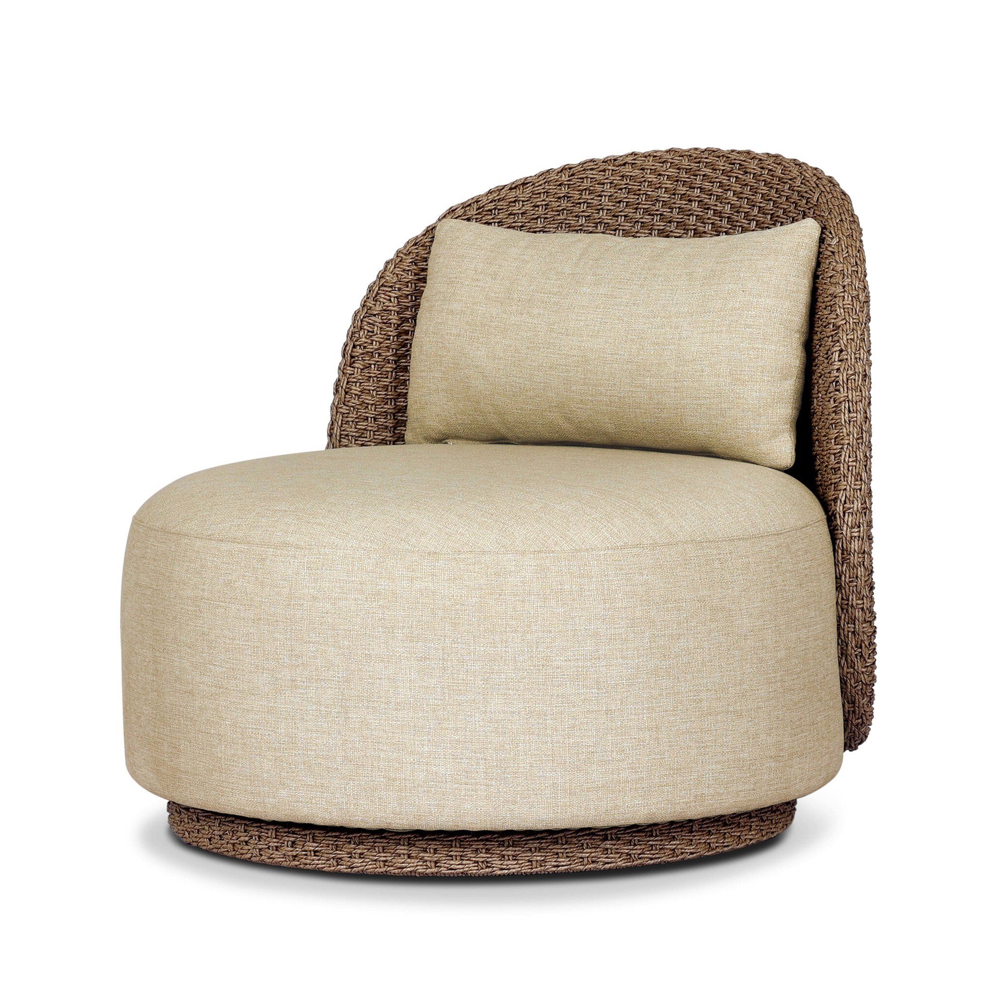 Quinn Outdoor Swivel Chair - StyleMeGHD - Outdoor Lounge Seating