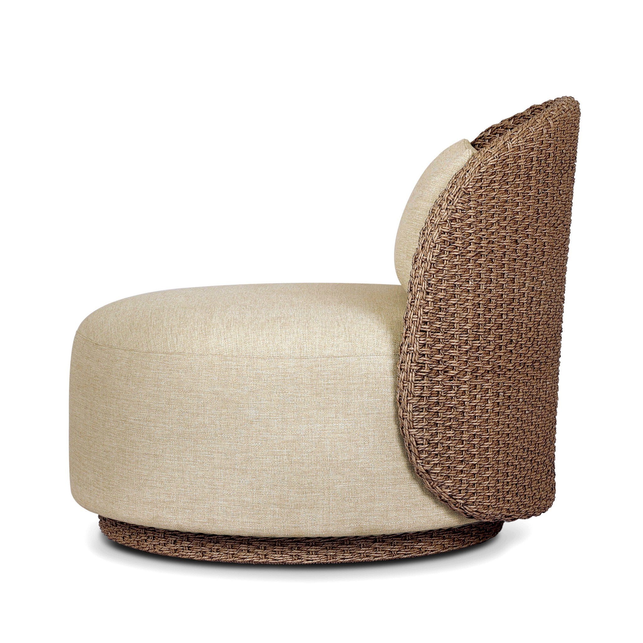 Quinn Outdoor Swivel Chair