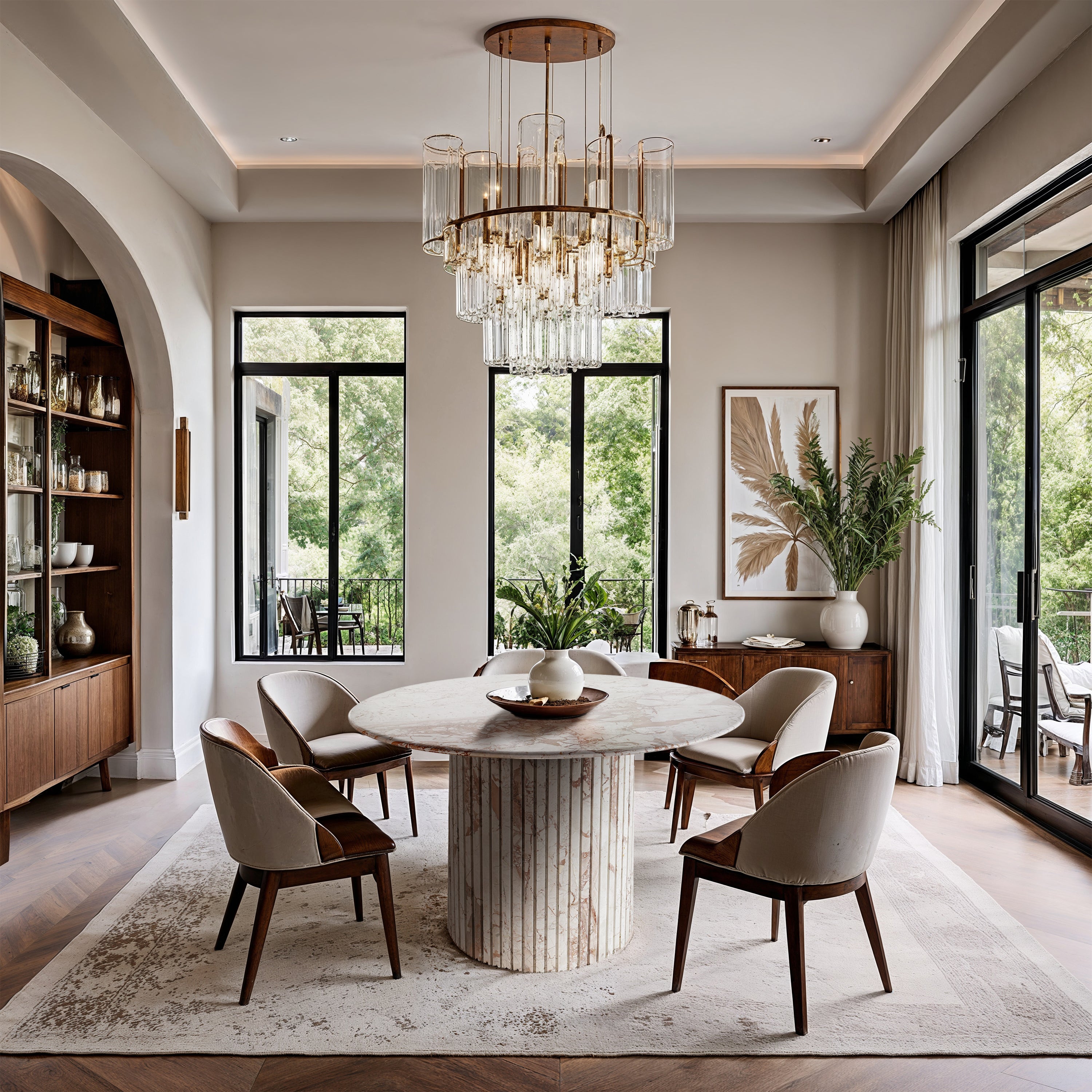 Juno Marble Dining Table