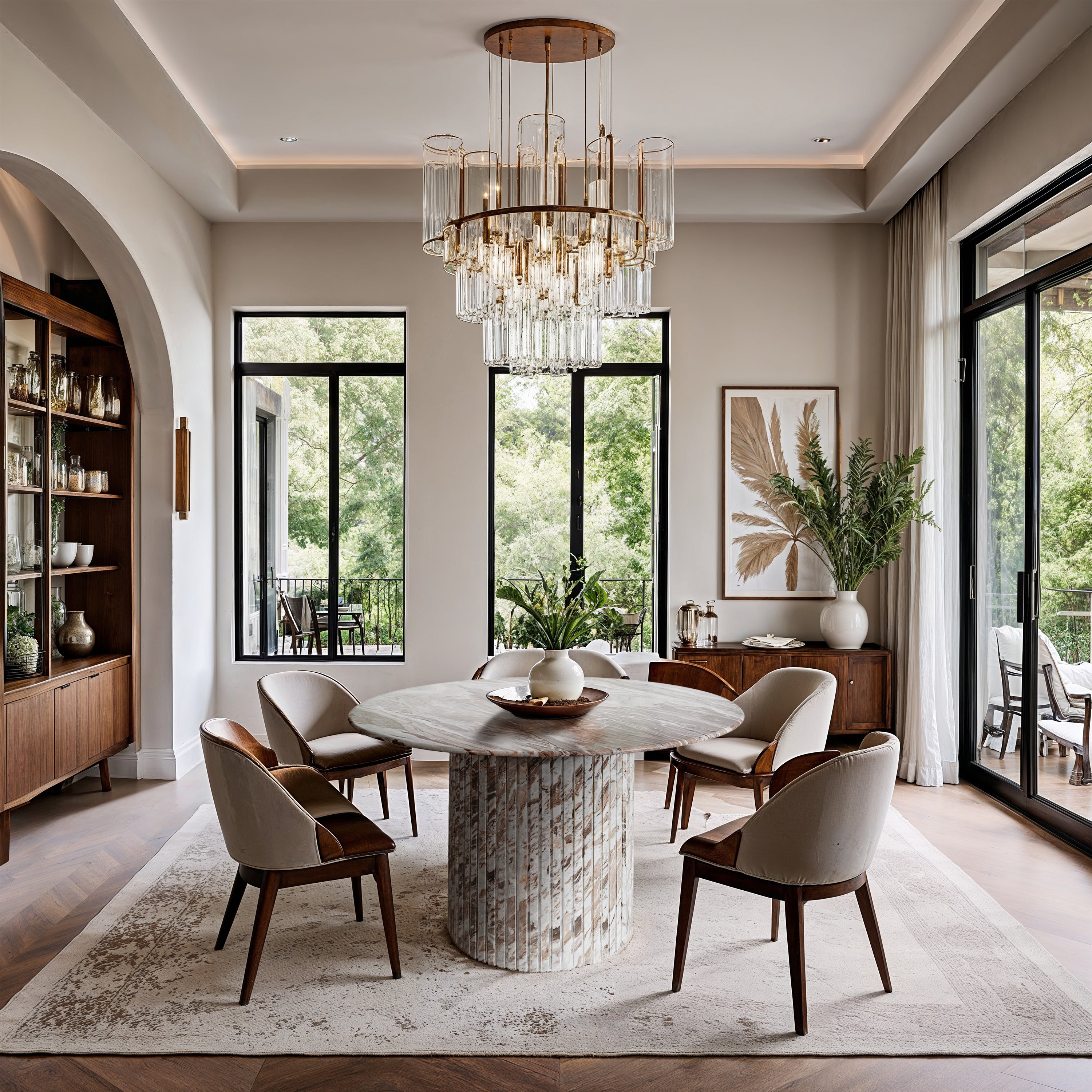 Juno Marble Dining Table