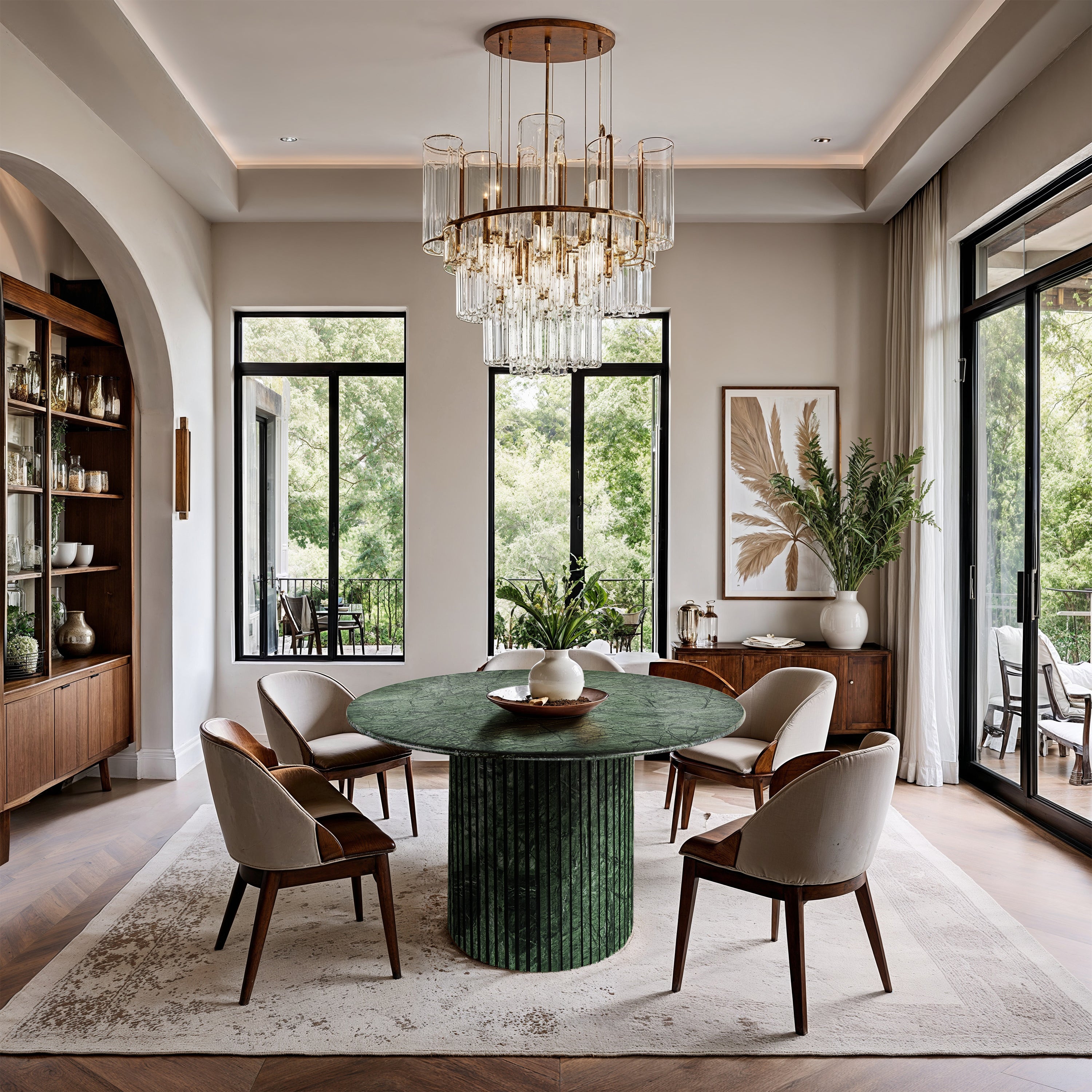 Juno Marble Dining Table