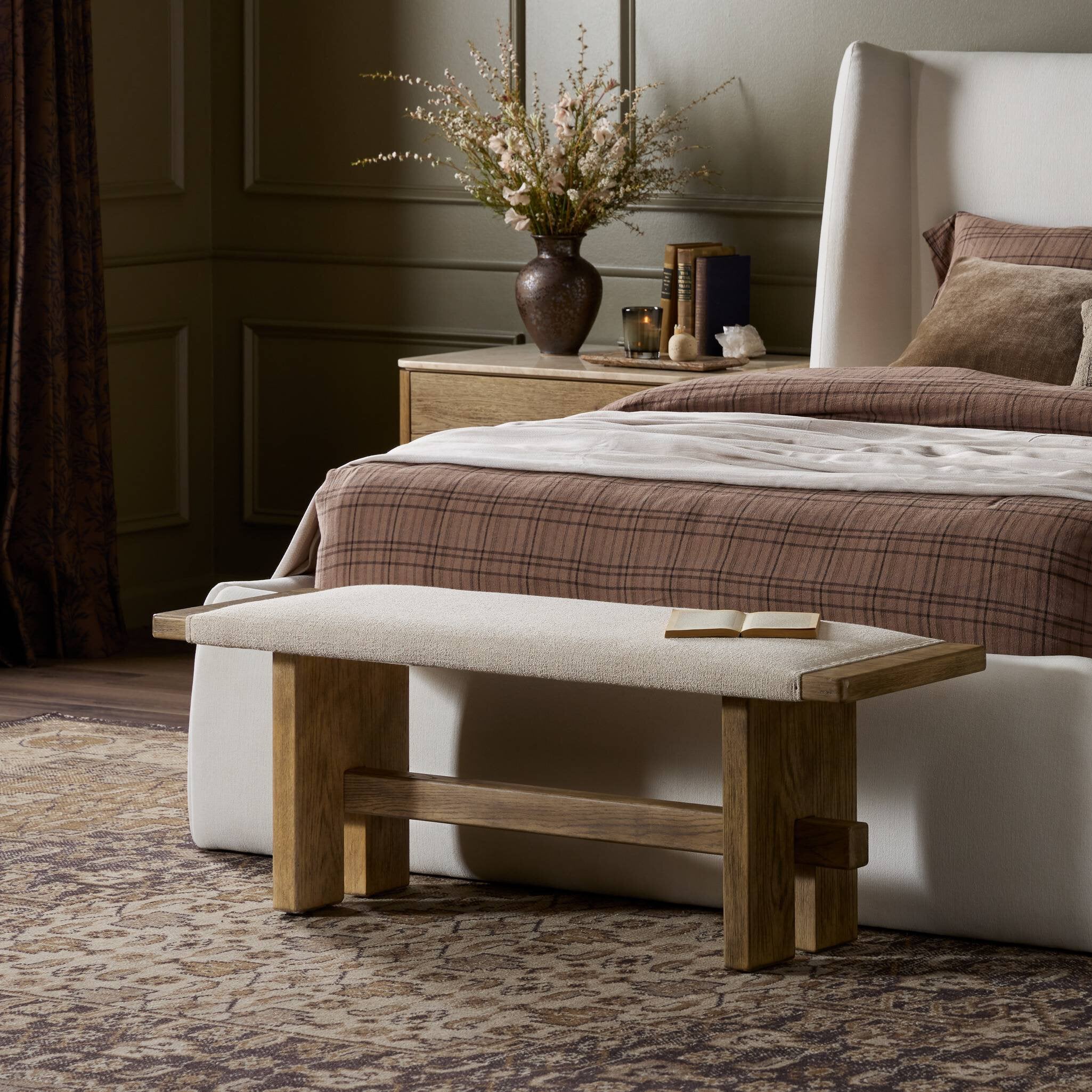 Pilar Accent Bench - StyleMeGHD - Ottomans, Benches + Poufs