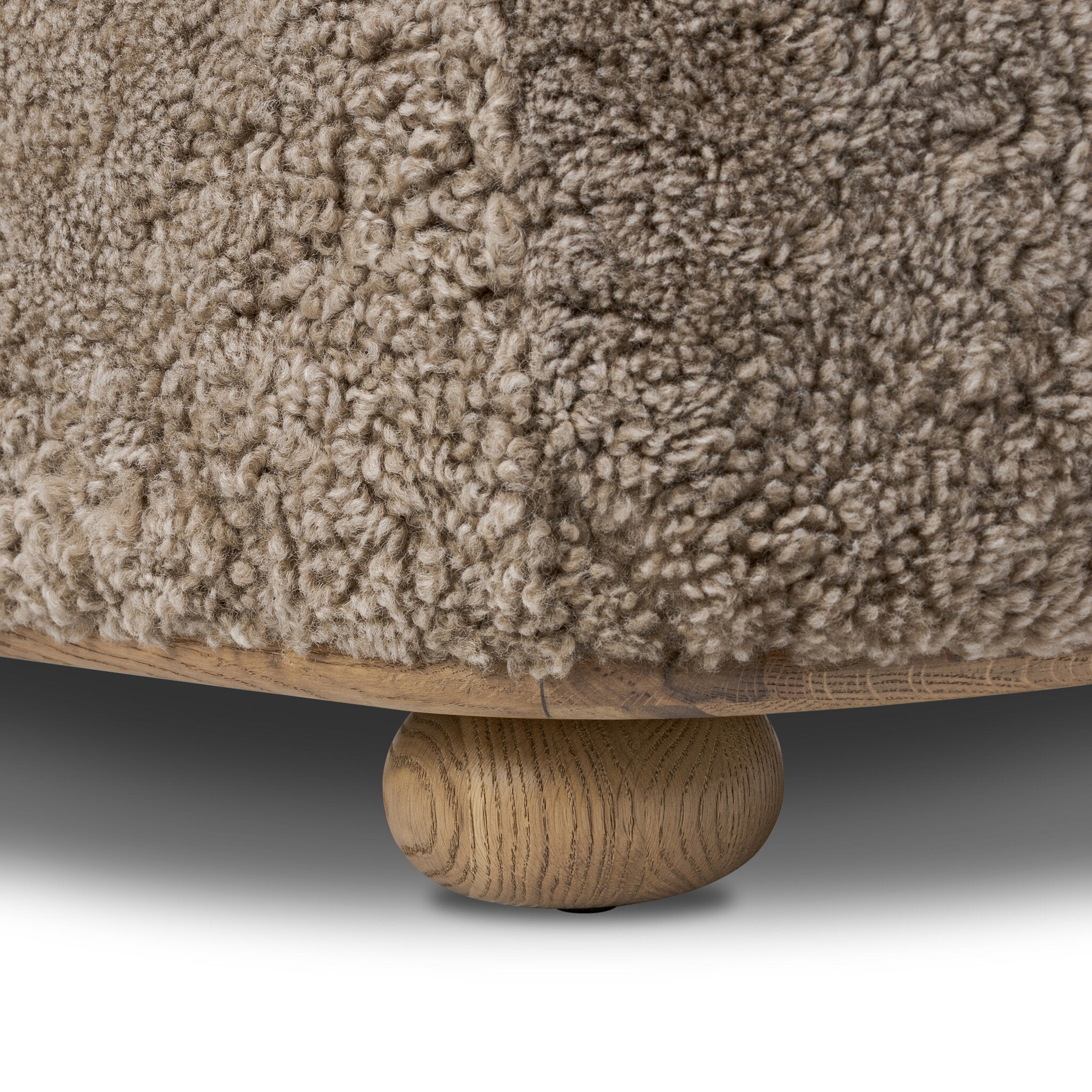 Zuri Oval Ottoman