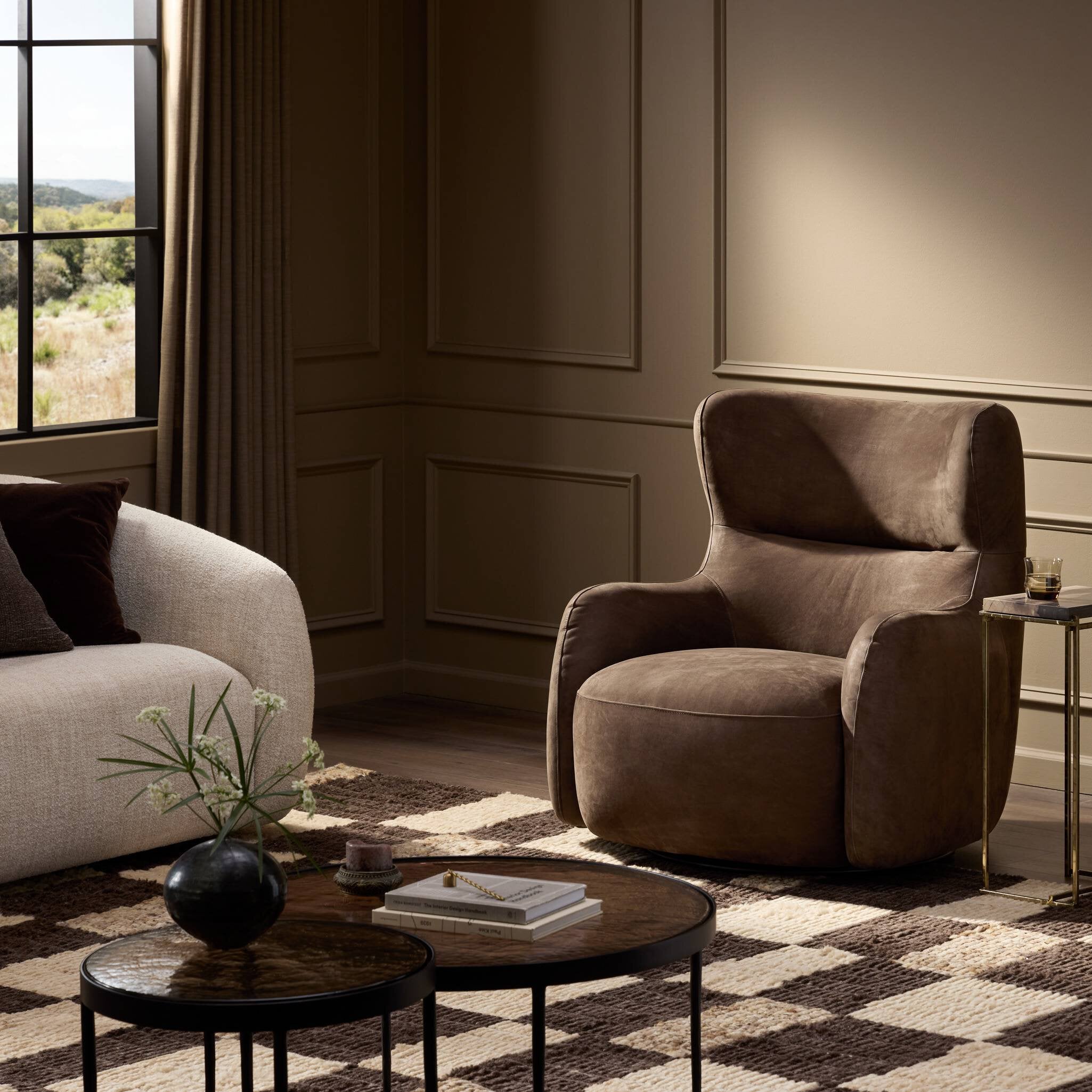 Paulina Swivel Chair - StyleMeGHD - Chairs