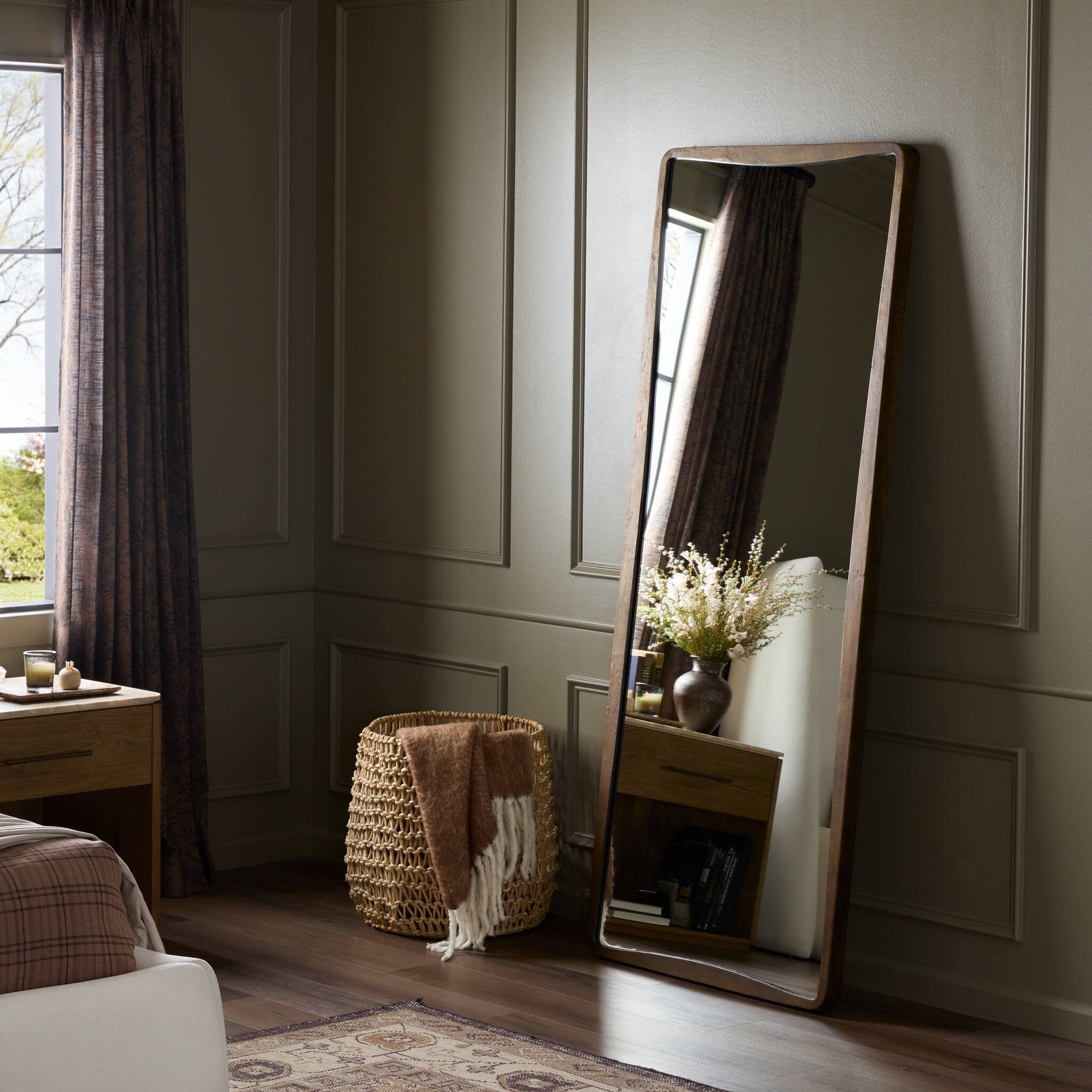 Regis Floor Mirror-Mirrors-StyleMeGHD