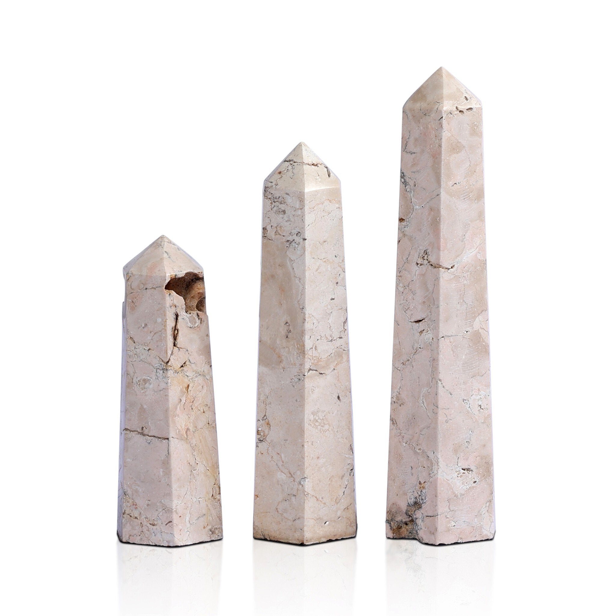 Lillian Obelisk Set-Decorative Objects-StyleMeGHD