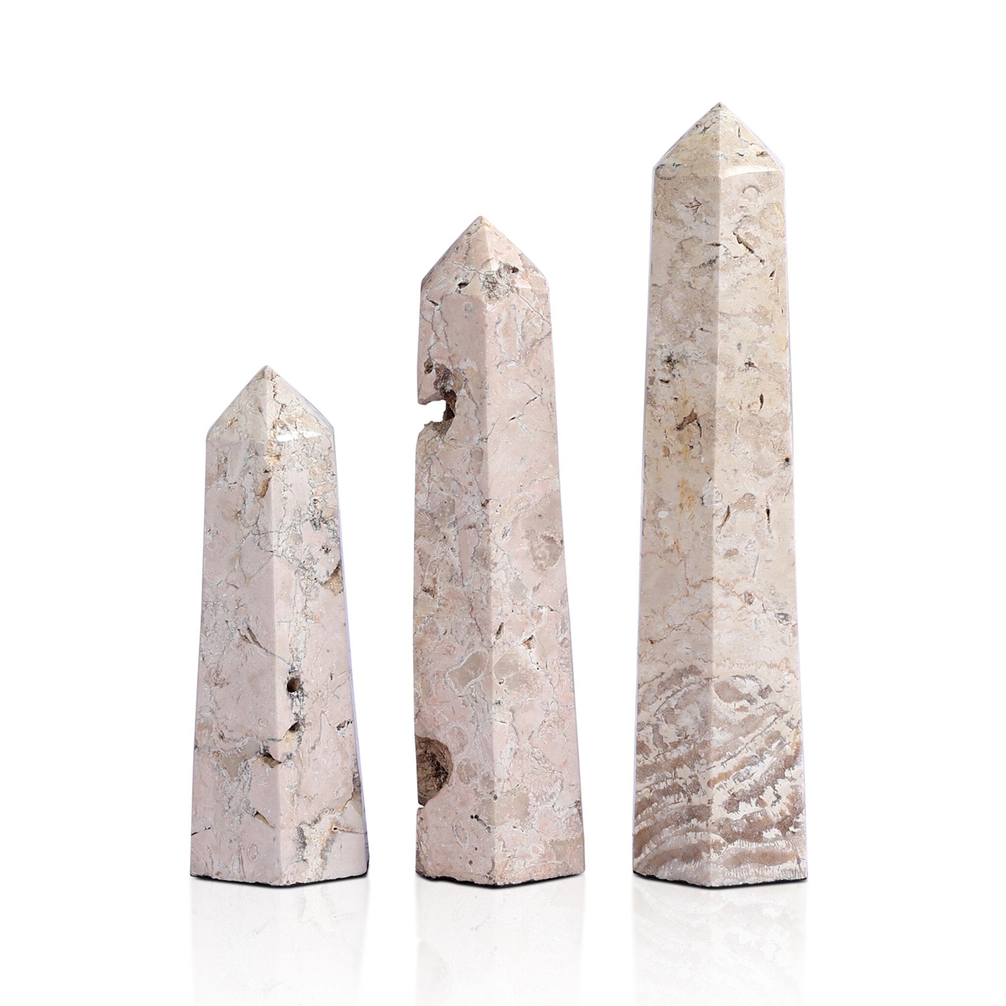 Lillian Obelisk Set-Decorative Objects-StyleMeGHD