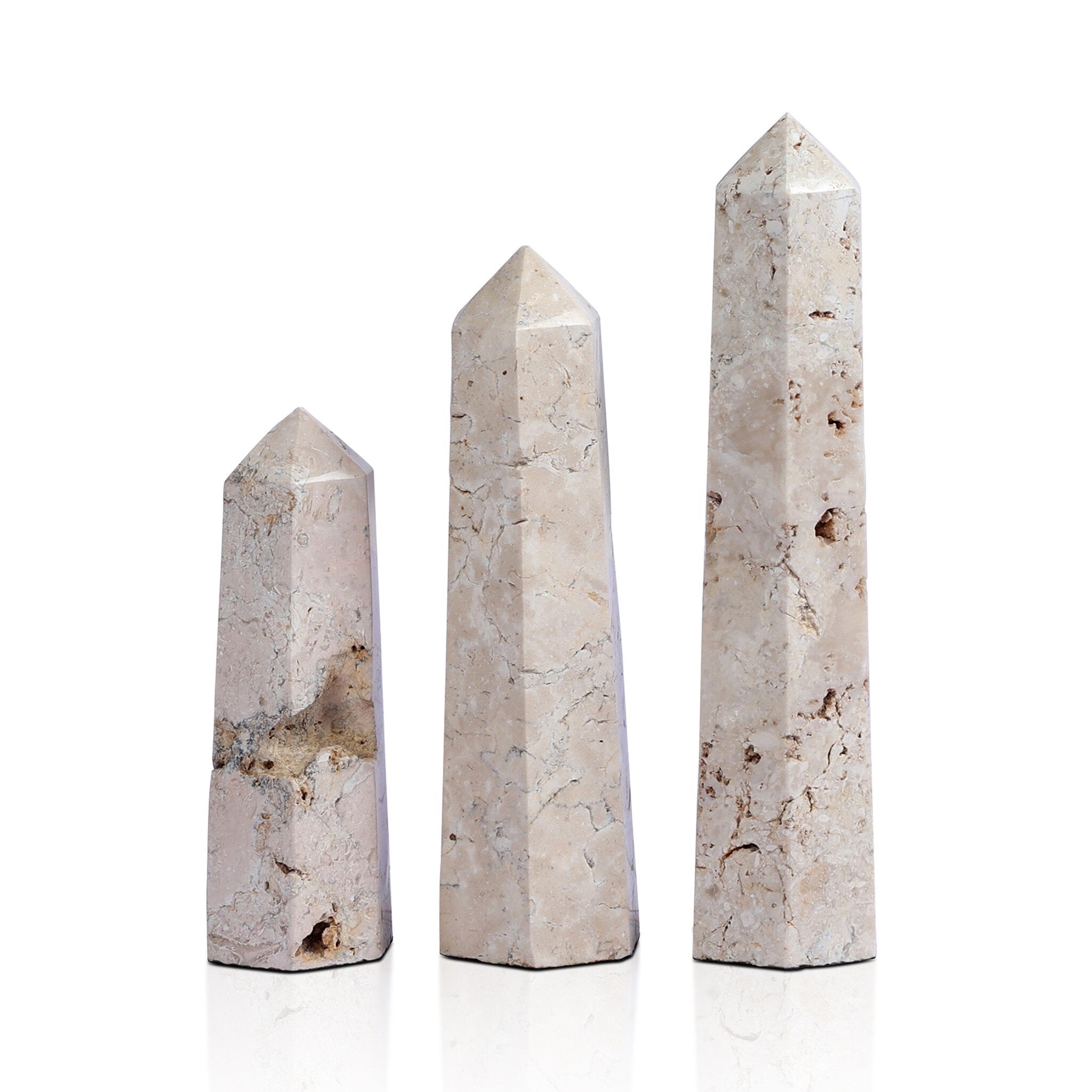 Lillian Obelisk Set-Decorative Objects-StyleMeGHD