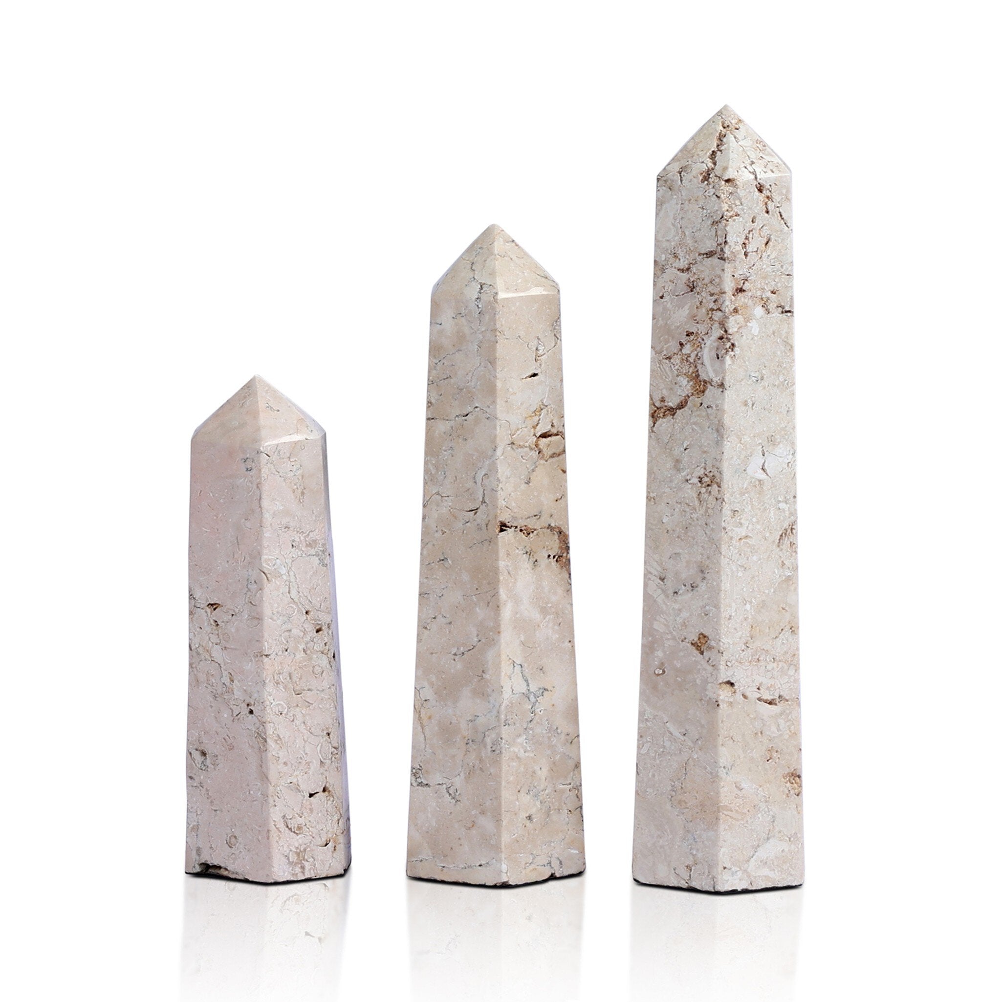 Lillian Obelisk Set-Decorative Objects-StyleMeGHD