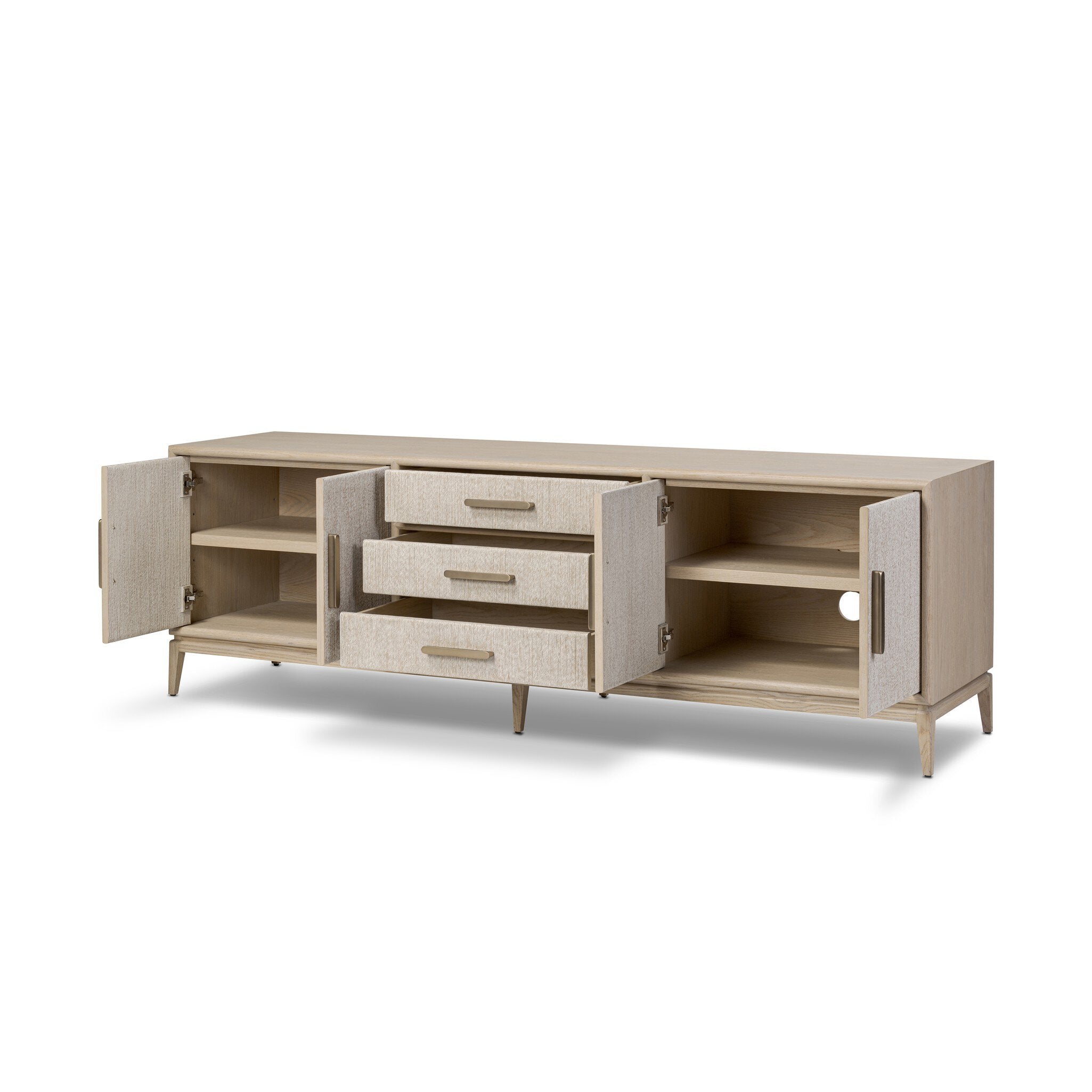 River Media Console-Consoles + Sideboards-StyleMeGHD