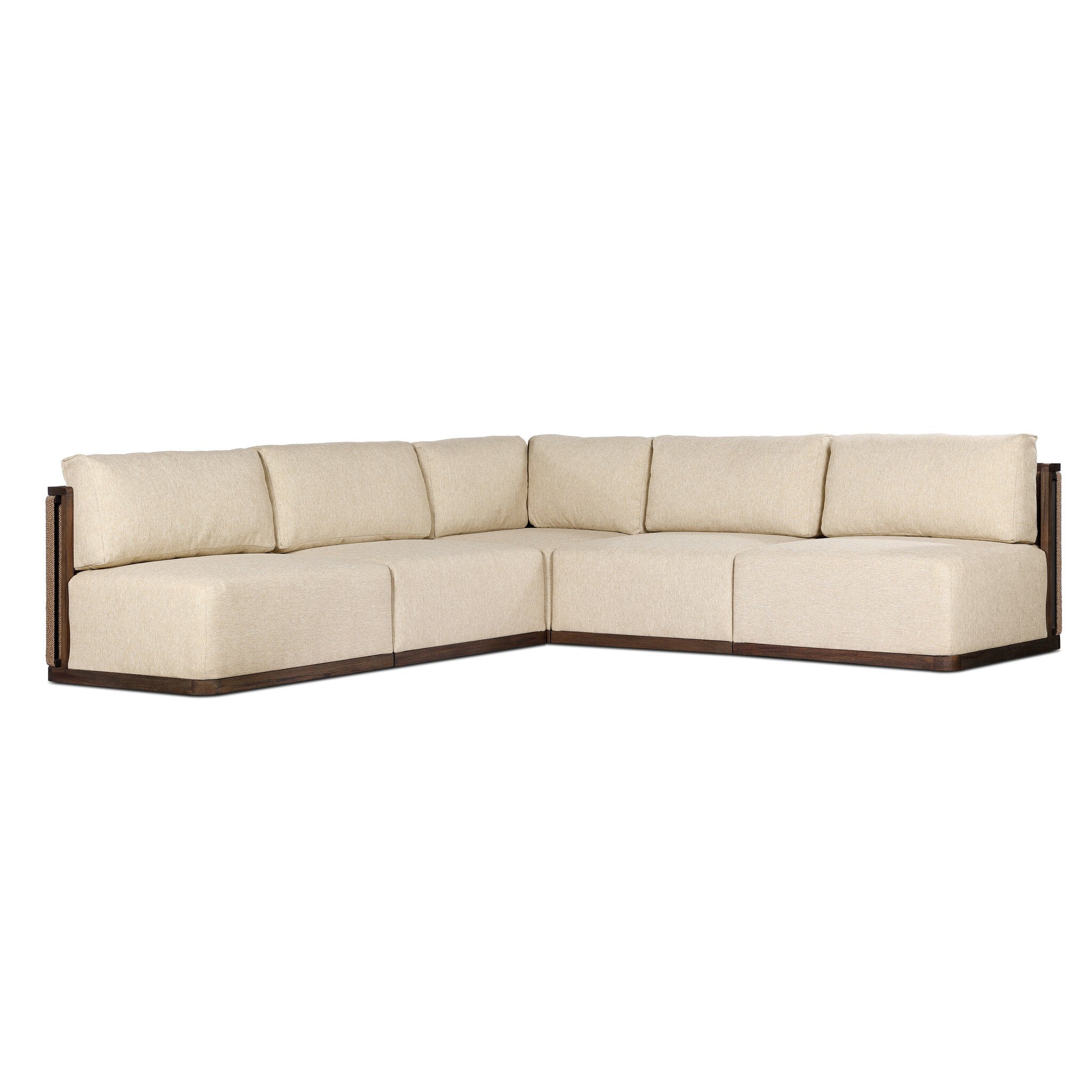 Brian Outdoor 5Pc Sectional - StyleMeGHD - Outdoor Lounge Seating
