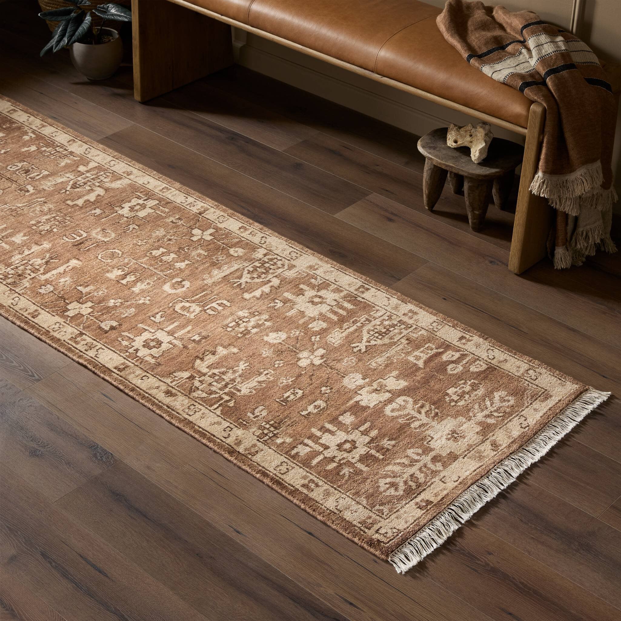 Paolo Hand-Knotted Runner - StyleMeGHD - Rugs