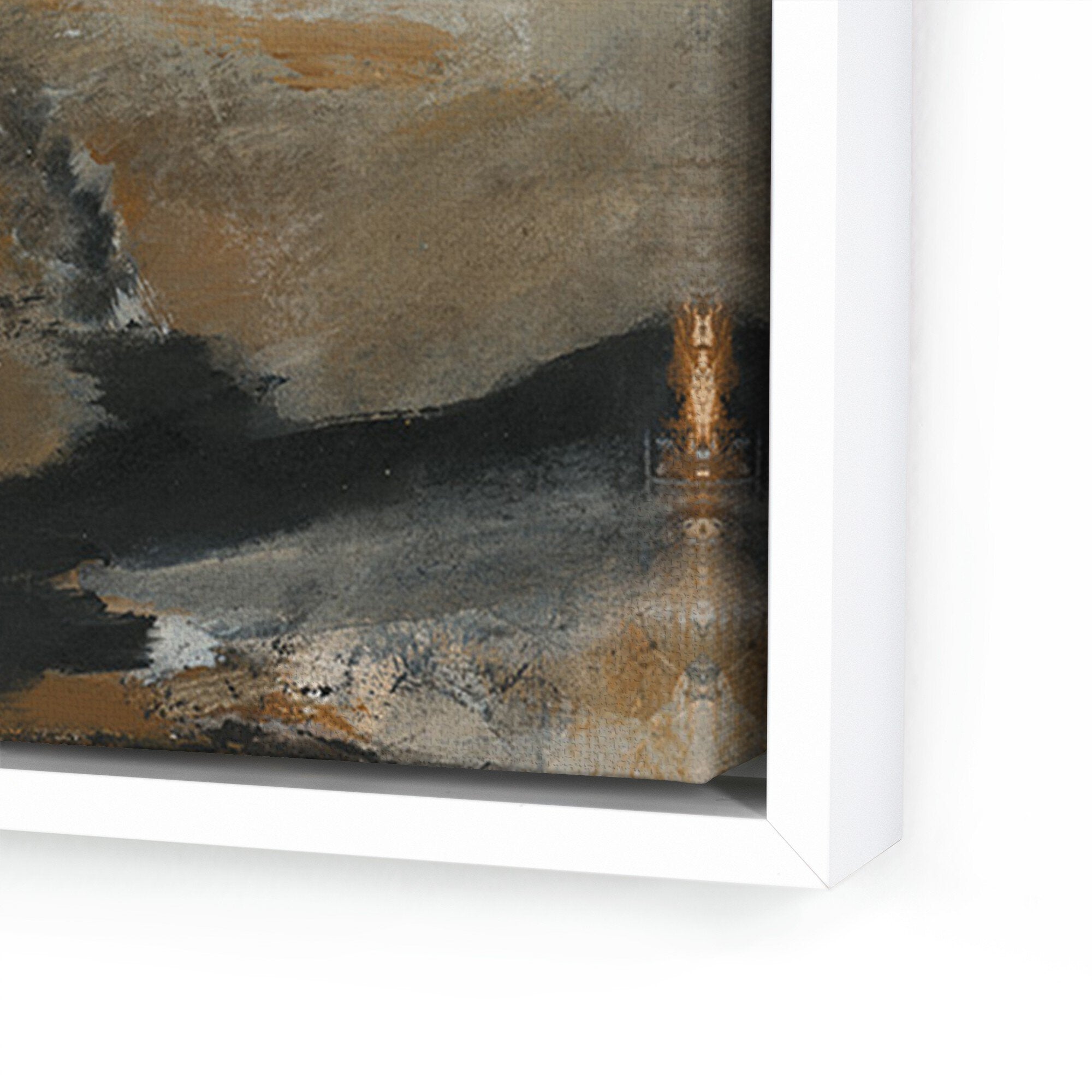 The Luxury Of Time - Framed Canvas