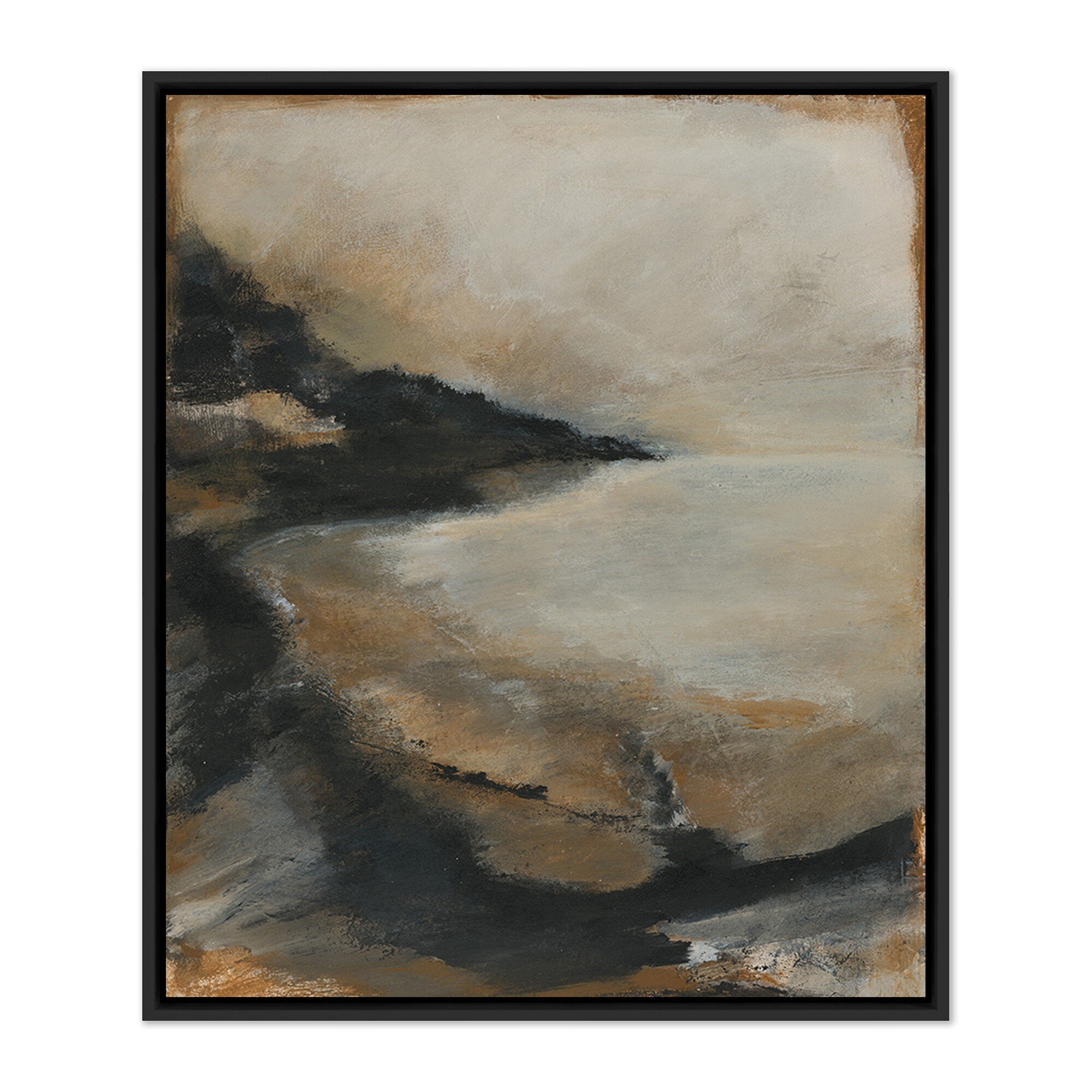 The Luxury Of Time - Framed Canvas