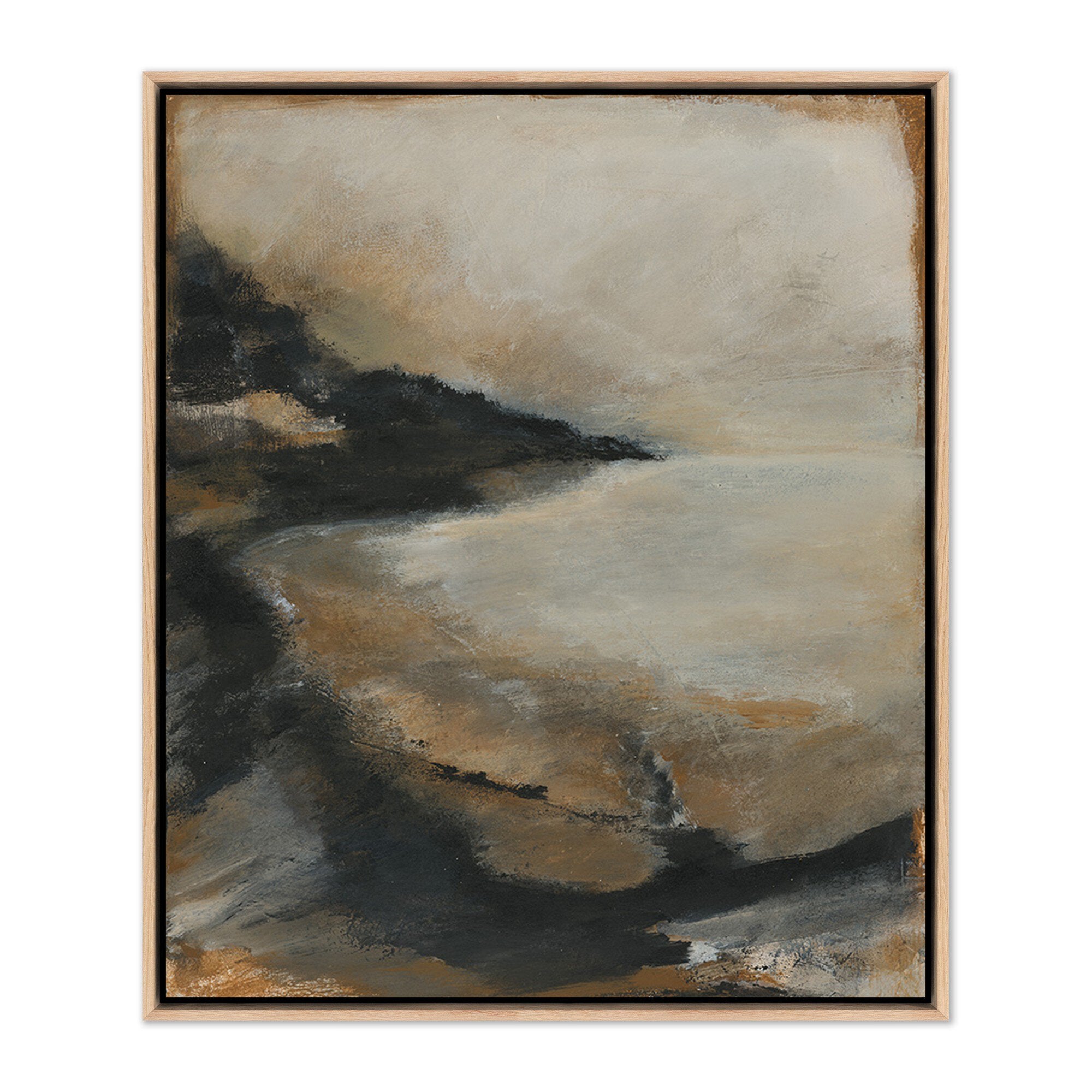 The Luxury Of Time - Framed Canvas