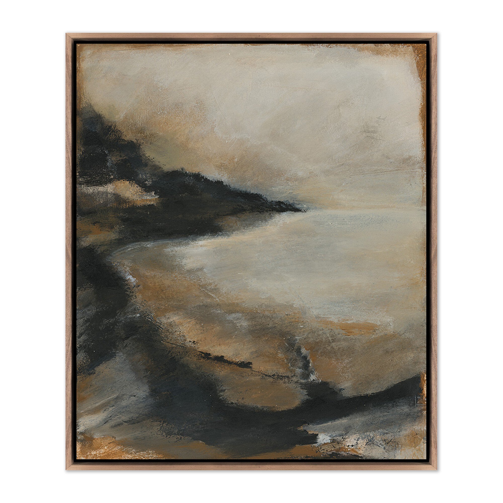The Luxury Of Time - Framed Canvas