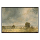 Blue Splendor - Framed Canvas Floater