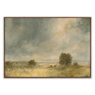 Blue Splendor - Framed Canvas Floater