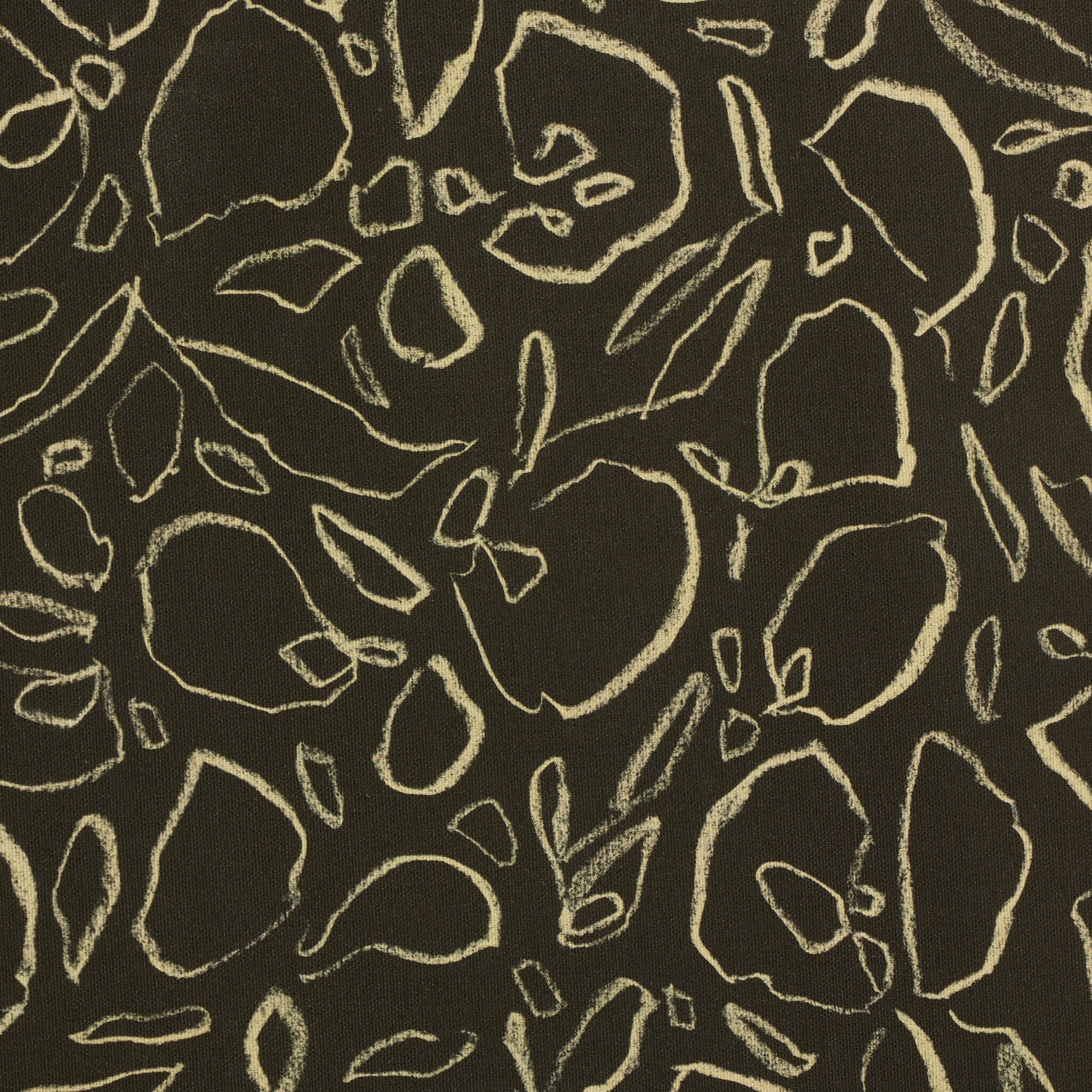 Cream On Black Glimmer
