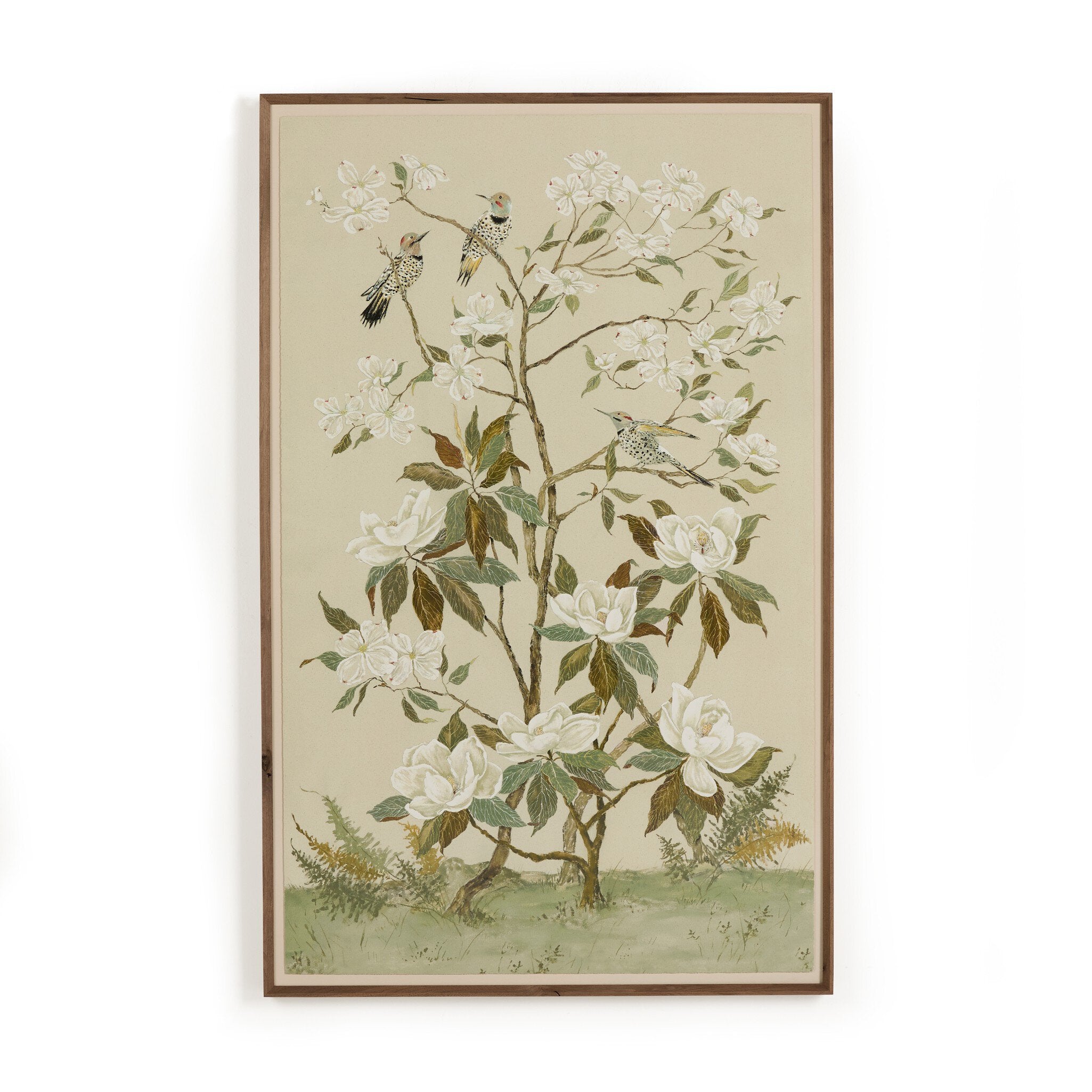 Tan Chinoiserie
