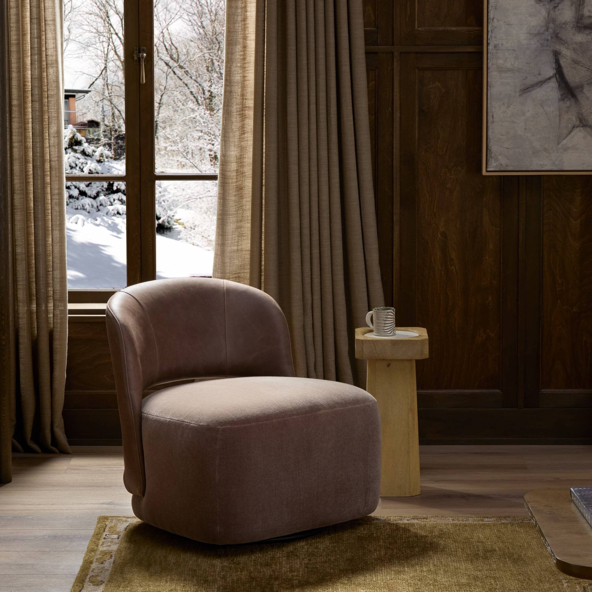 Aldrin Swivel Chair  - StyleMeGHD - Chairs