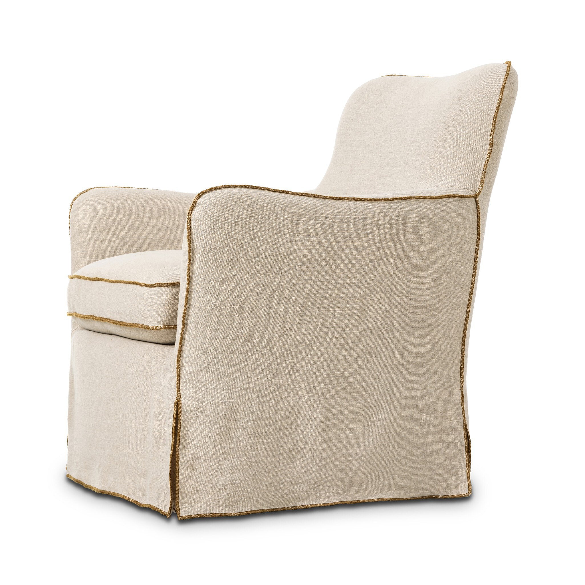 Divina Slipcover Swivel Chair - StyleMeGHD - Chairs