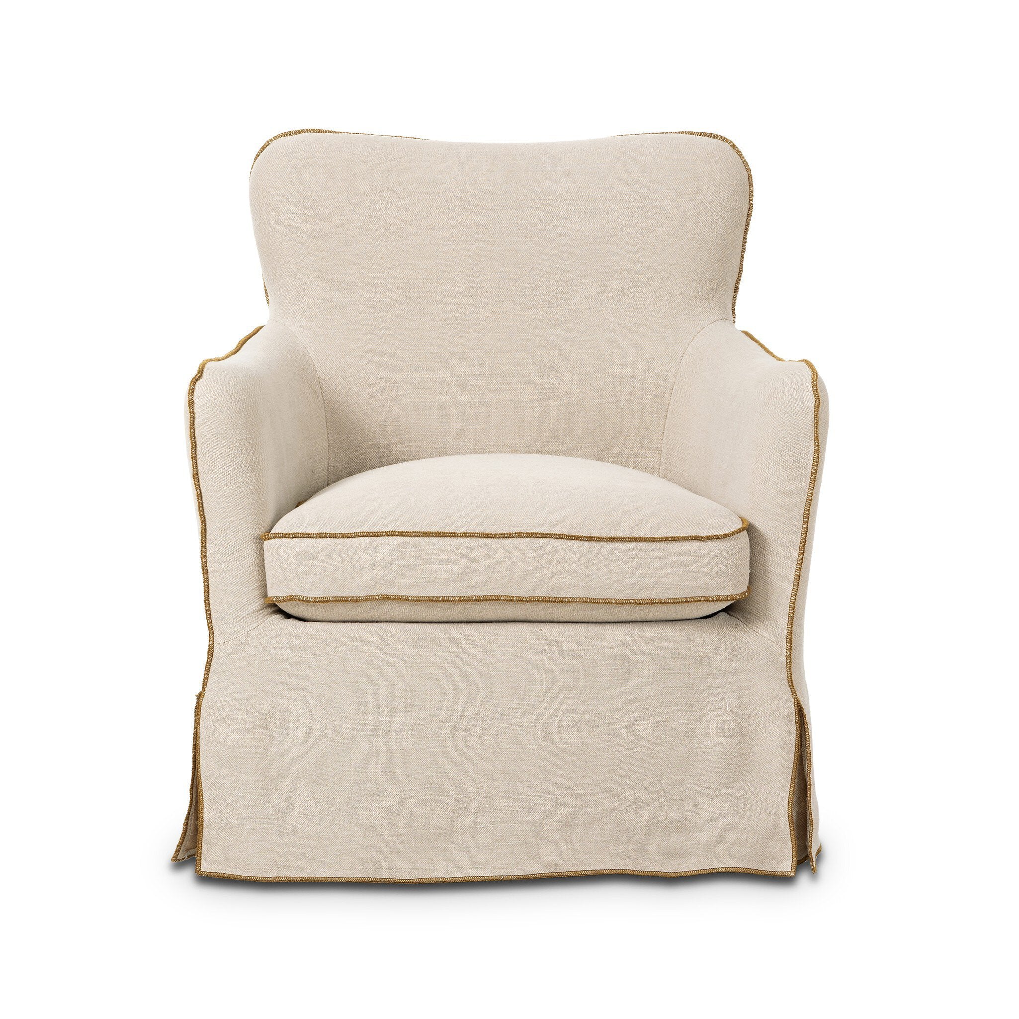 Divina Slipcover Swivel Chair - StyleMeGHD - Chairs