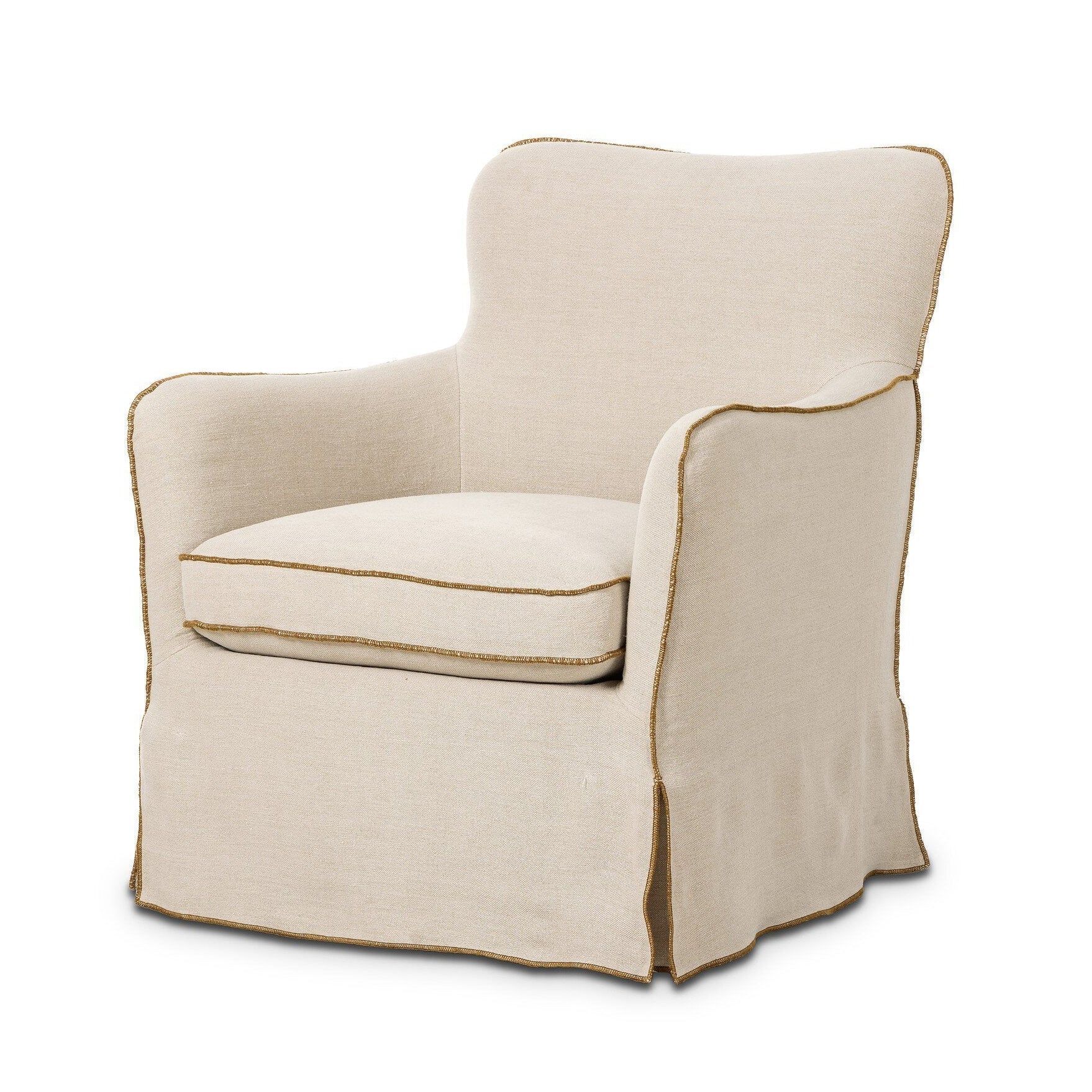 Divina Slipcover Swivel Chair - StyleMeGHD - Chairs