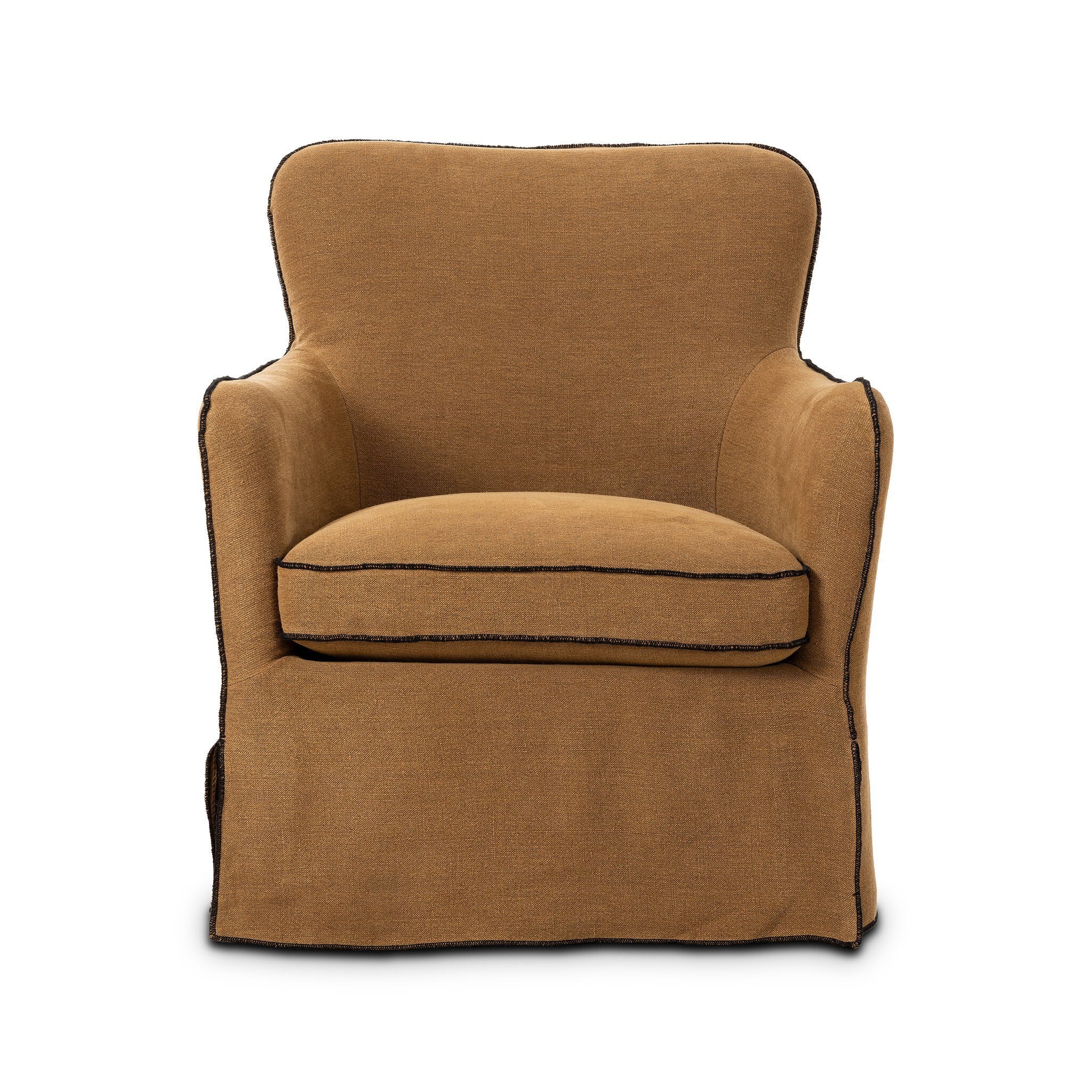 Divina Slipcover Swivel Chair