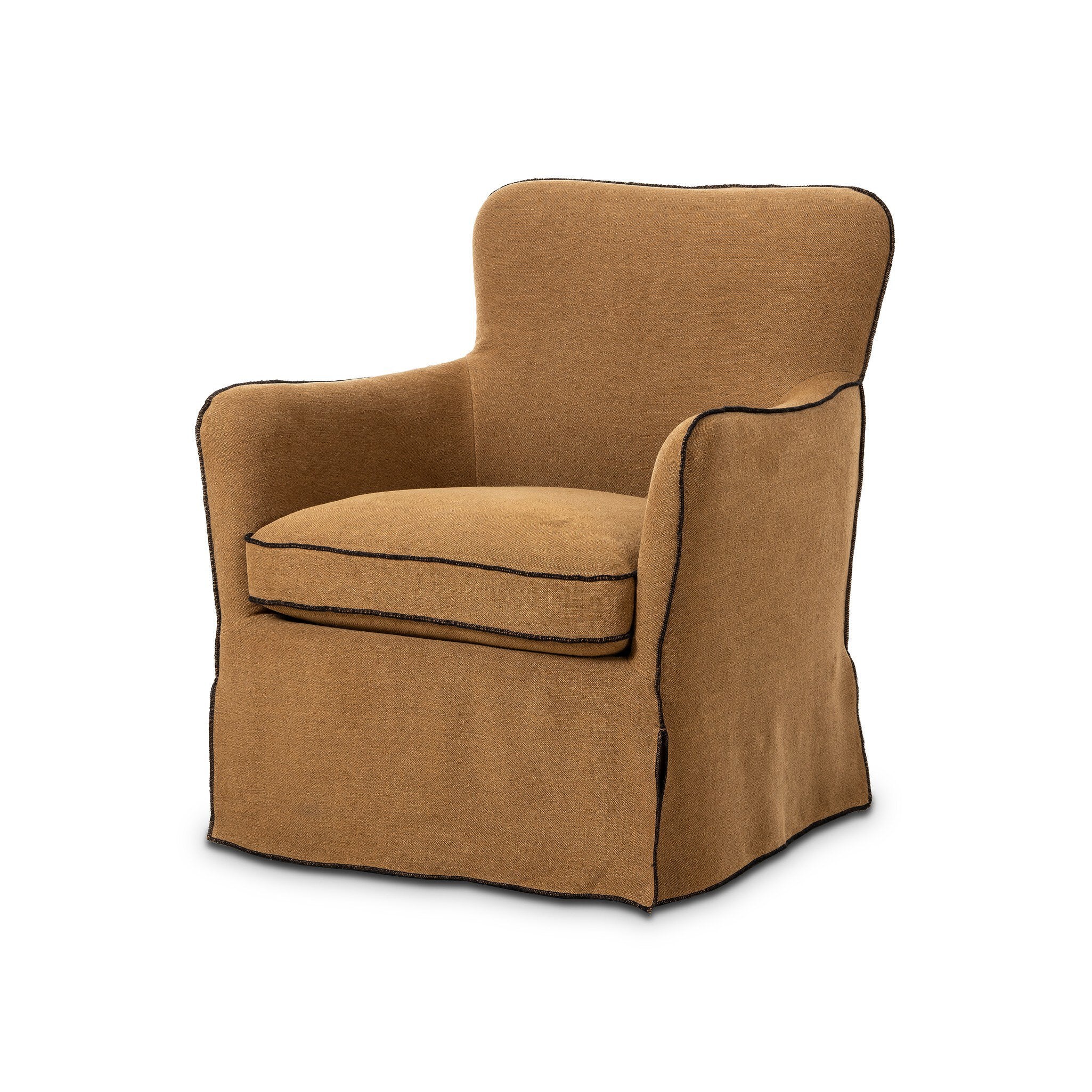 Divina Slipcover Swivel Chair