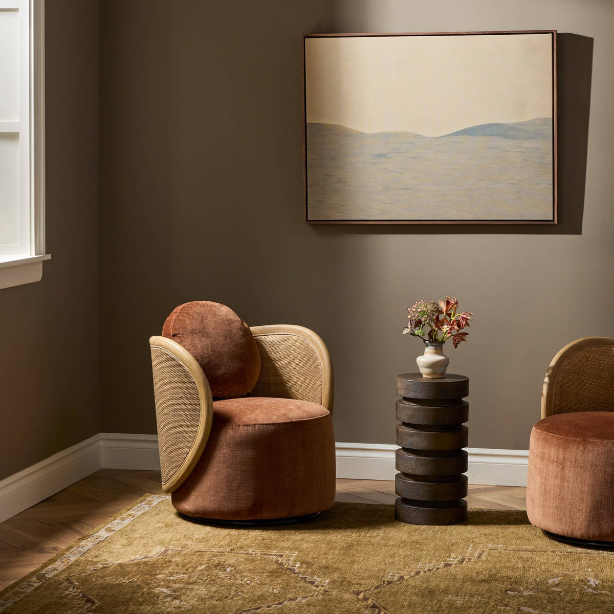 Lucia Swivel Chair - StyleMeGHD - Chairs