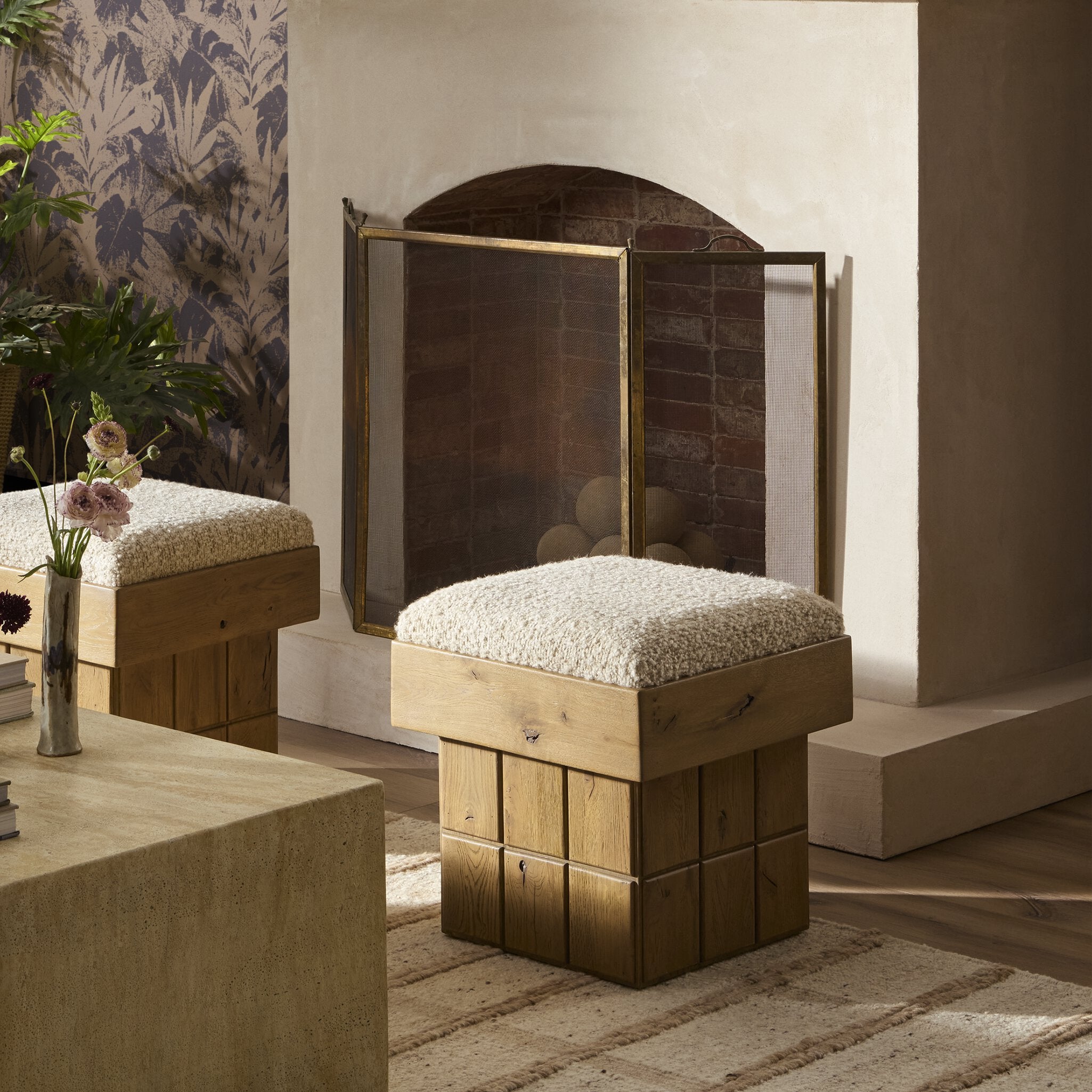Bexi Accent Stool - StyleMeGHD - Ottomans, Benches + Poufs