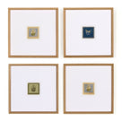 Poetic Mend Wall Art, Set of 4